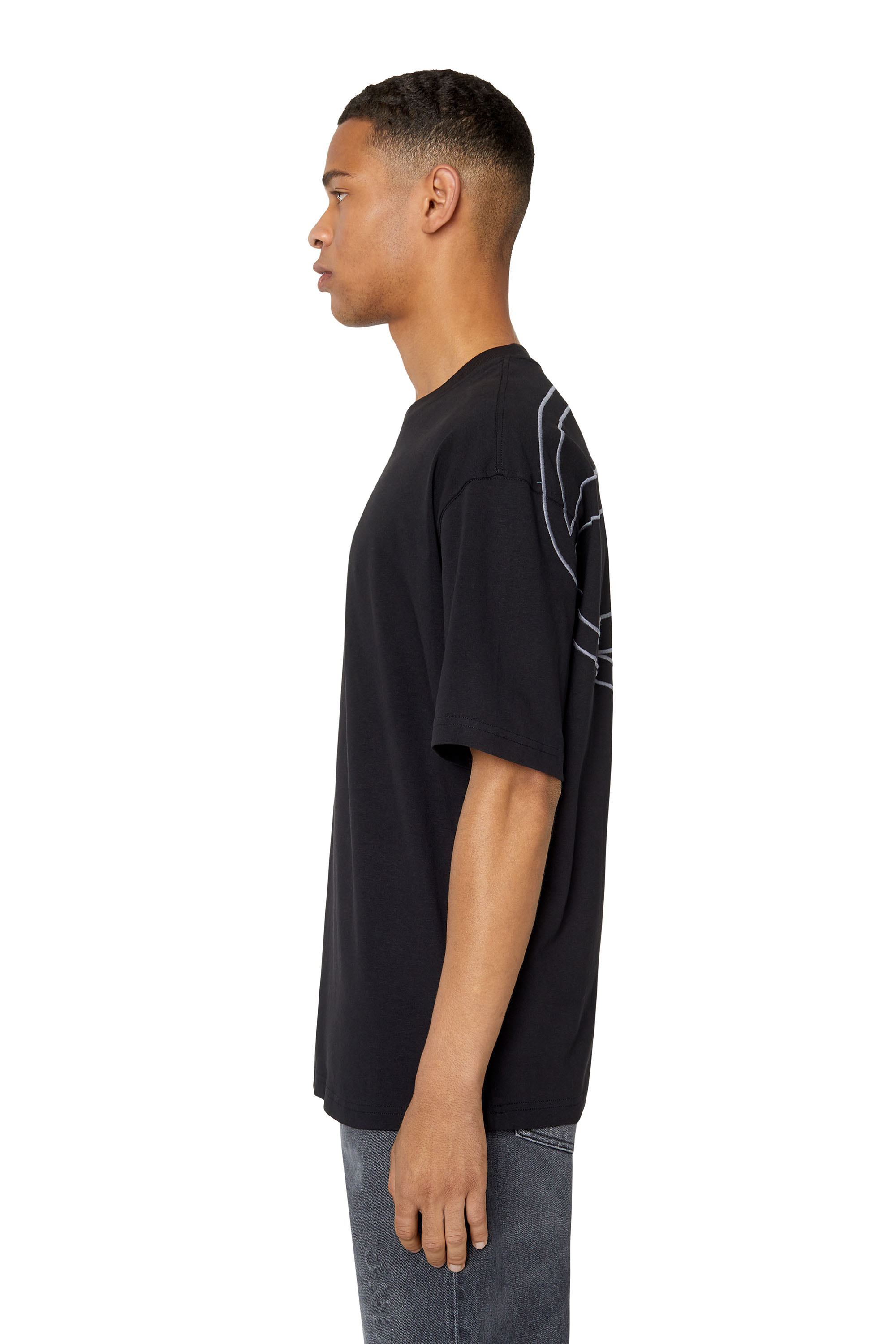 Diesel - T-BOGGY-MEGOVAL, Black - Image 6