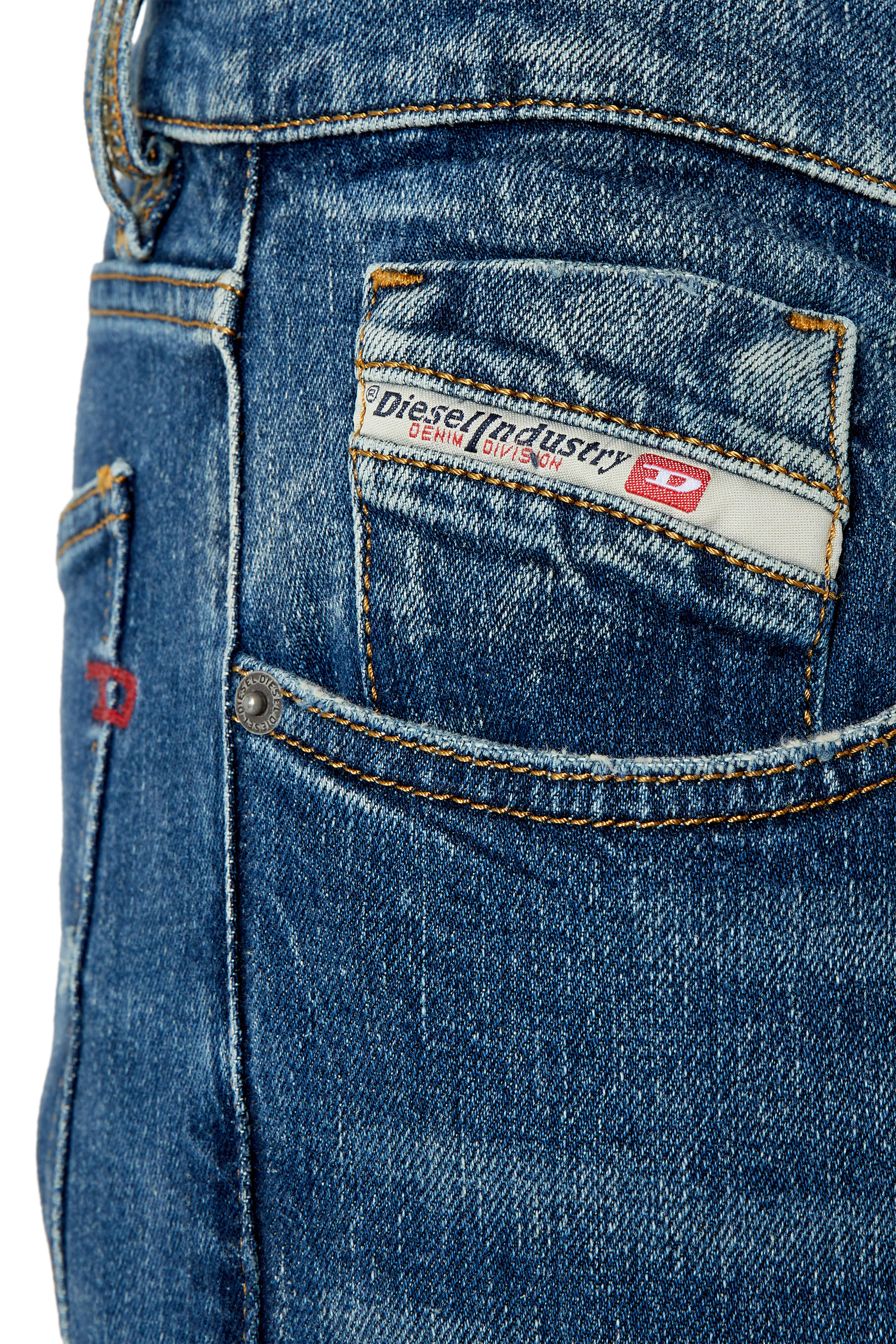 Diesel - Slim Jeans 2019 D-Strukt 007L1, Medium blue - Image 4