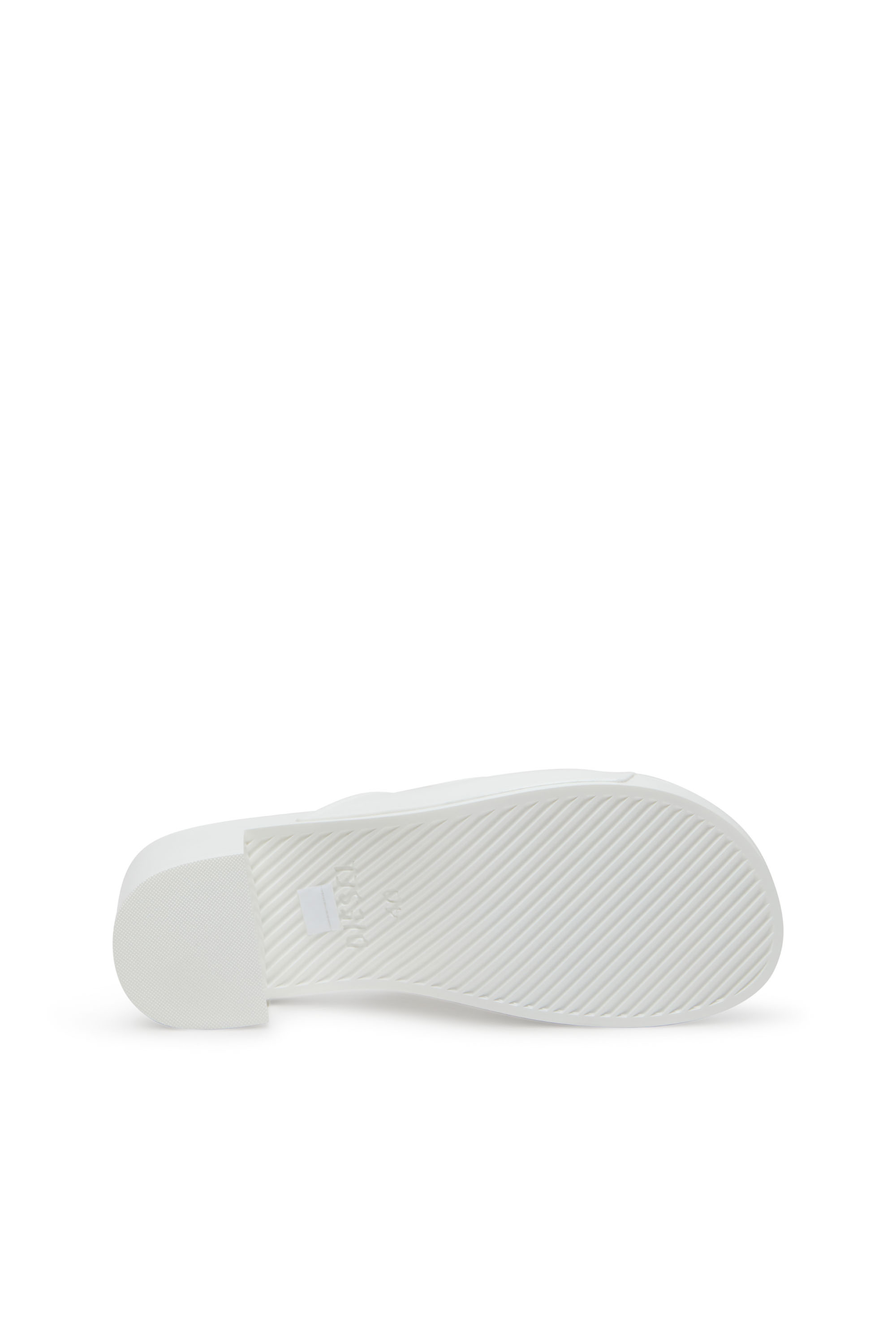 SA-BONNIE, White Diesel - SA-BONNIE, Woman's Sa-Bonnie-Heeled rubber slides with cut-out logo in White - 5