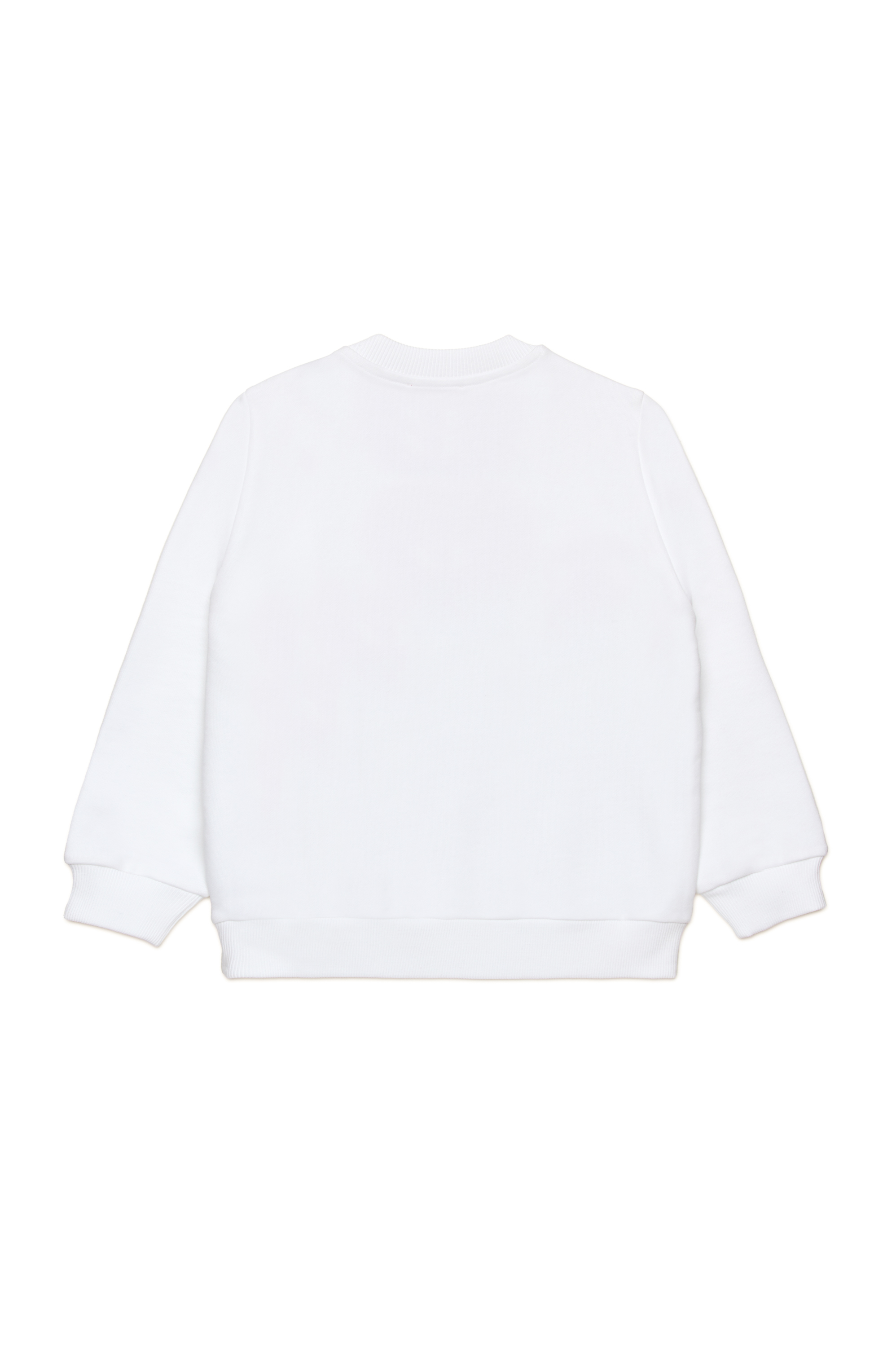 Diesel - SCACUORE, Woman's Sweatshirt with heart logo in White - 2