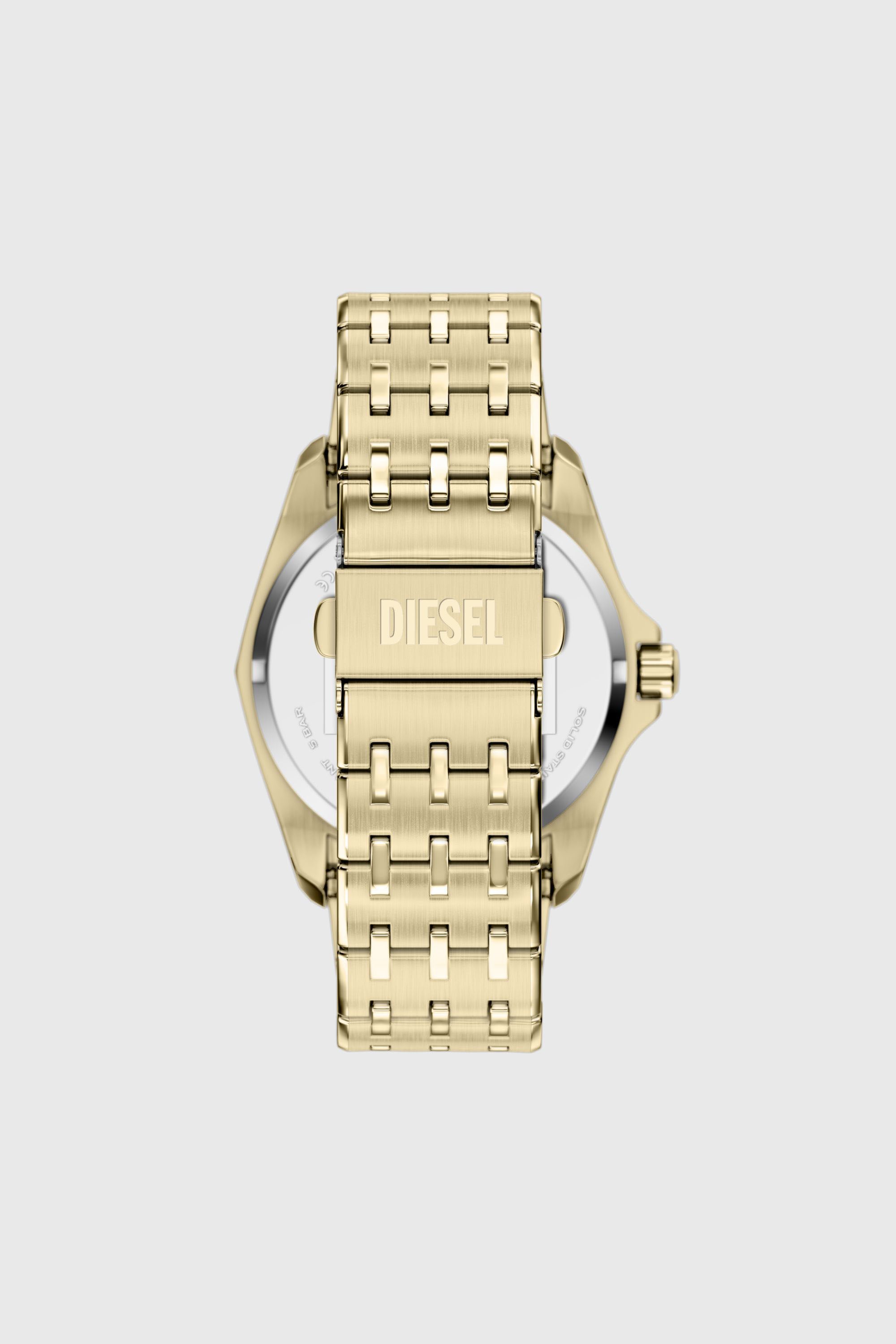 Diesel - DZ2239 WATCH, Man's Stinger gold-tone stainless steel watch in Gold - 2