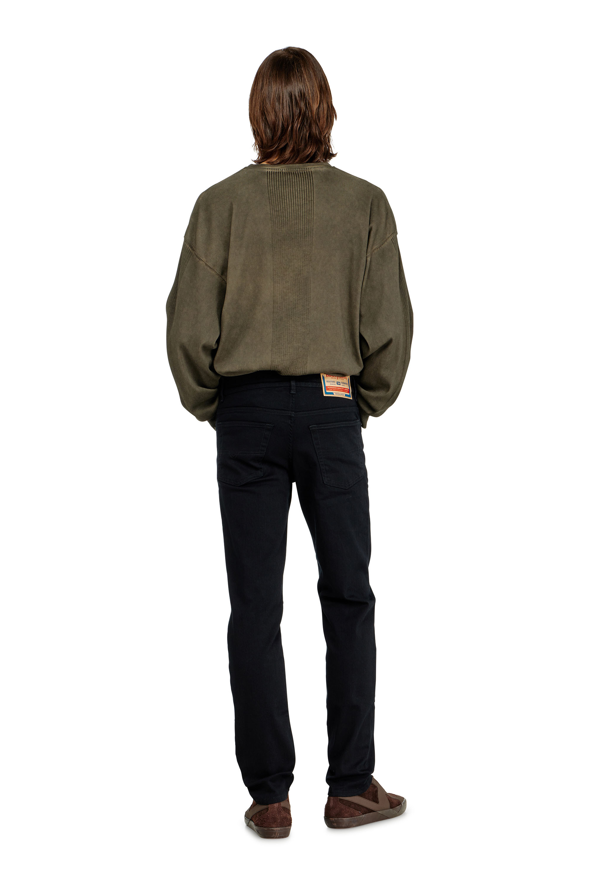 Diesel - Man's Regular Jeans 2023 D-Finitive 069YP, Black/Dark grey - 3