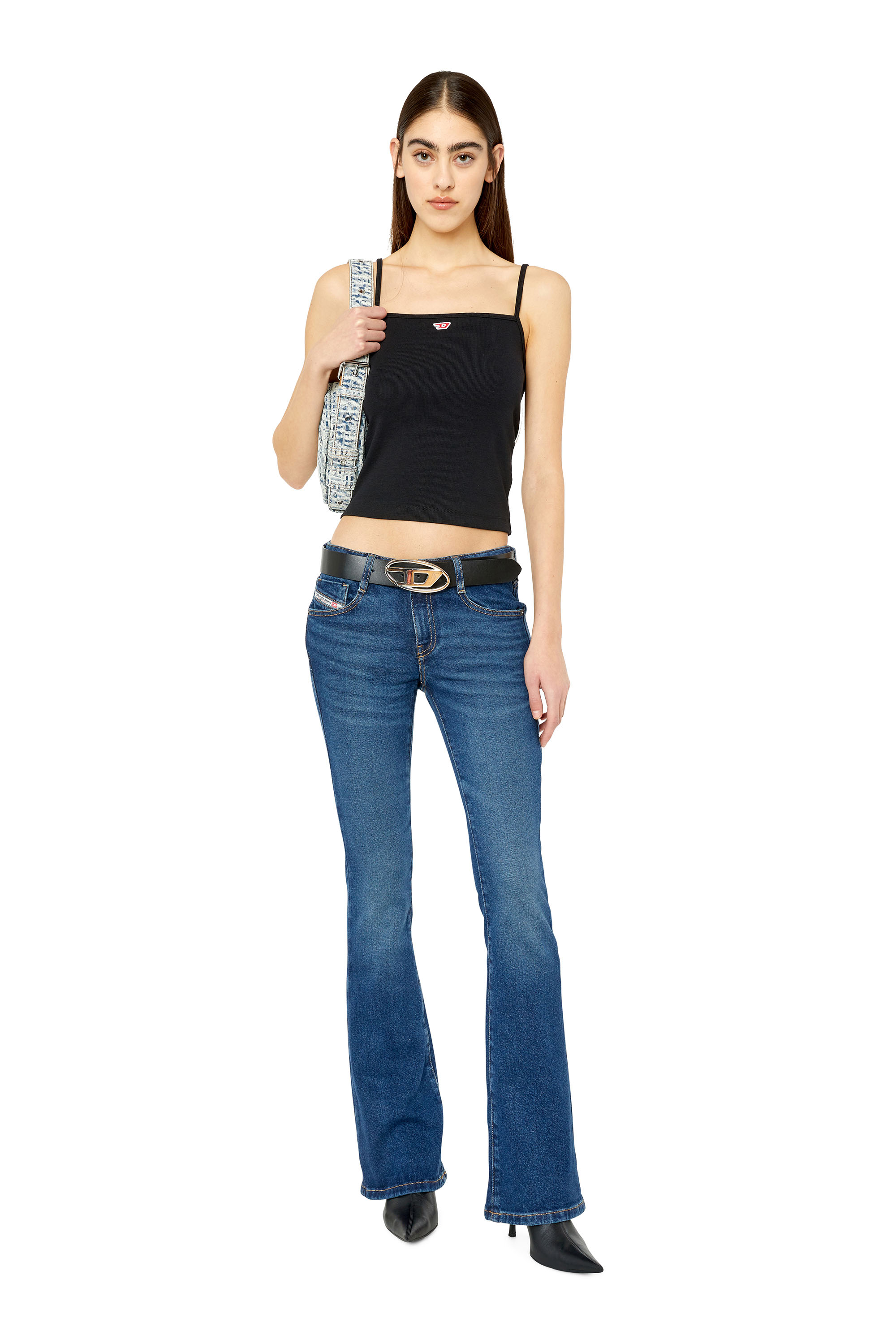 Diesel - Bootcut and Flare Jeans 1969 D-Ebbey 0GYCS, Dark Blue - Image 2