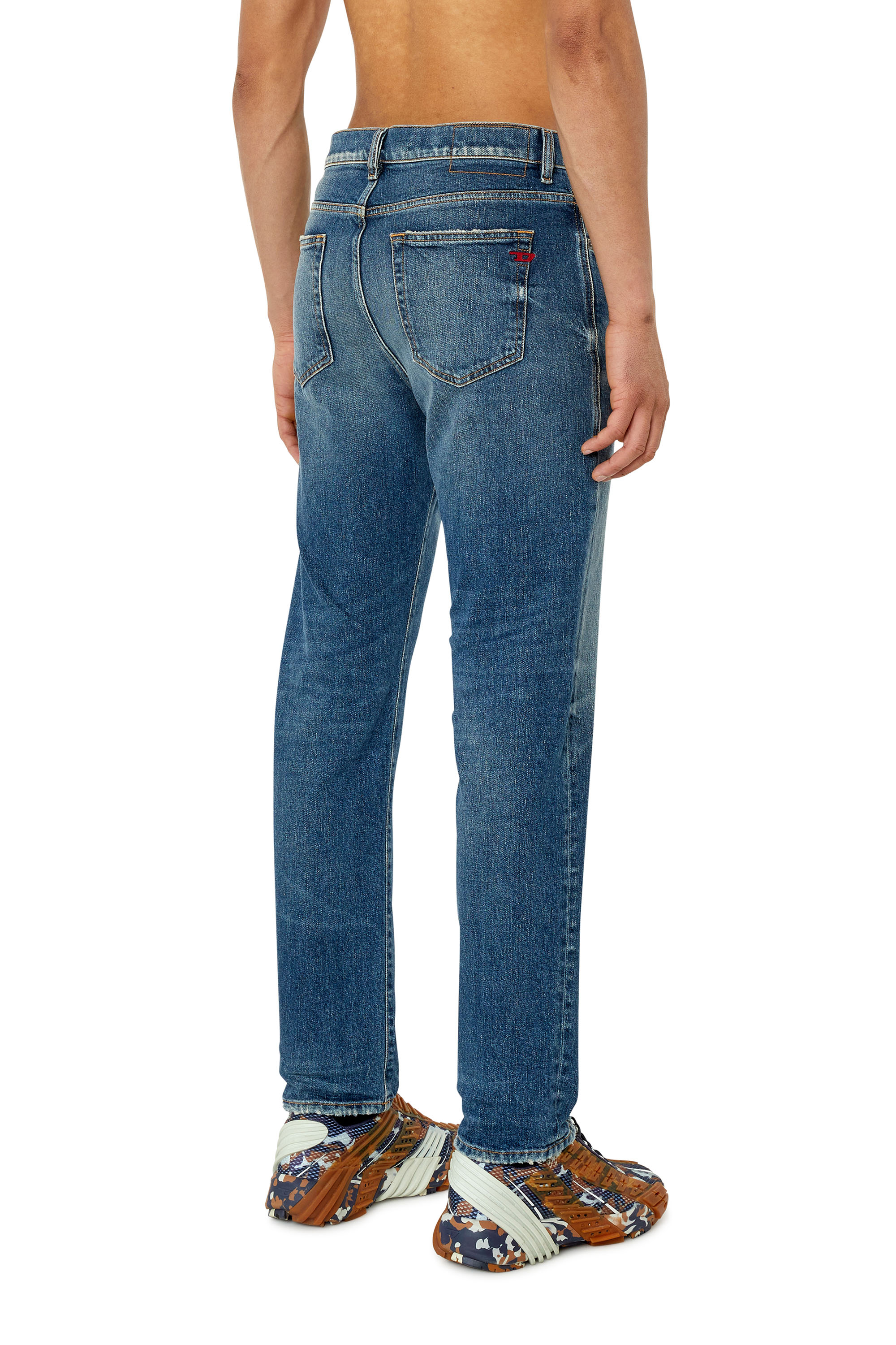 Diesel - Straight Jeans 2020 D-Viker 007L1, Medium blue - Image 2