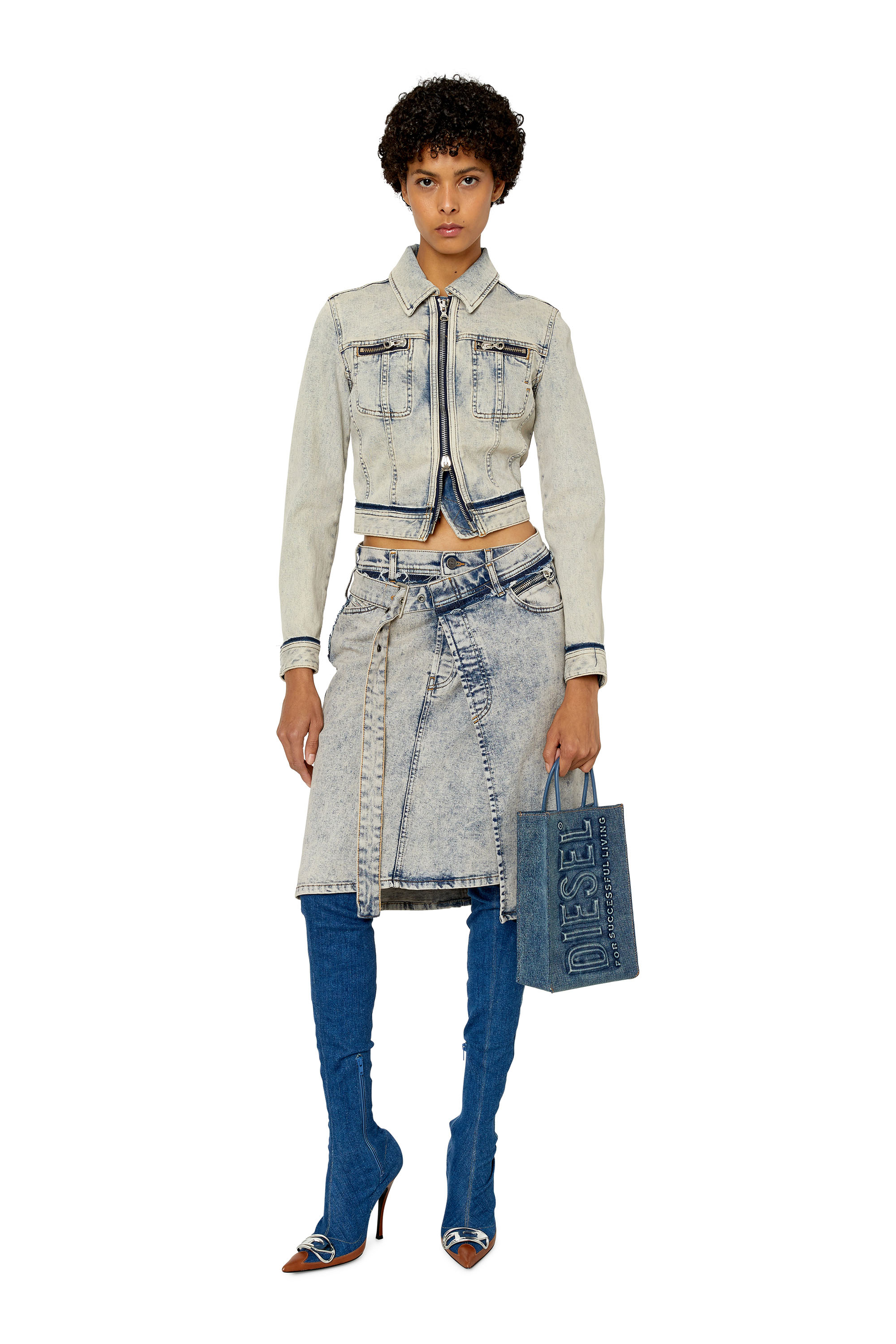 Diesel - DE-PENDENCE-MID, Light Blue - Image 4