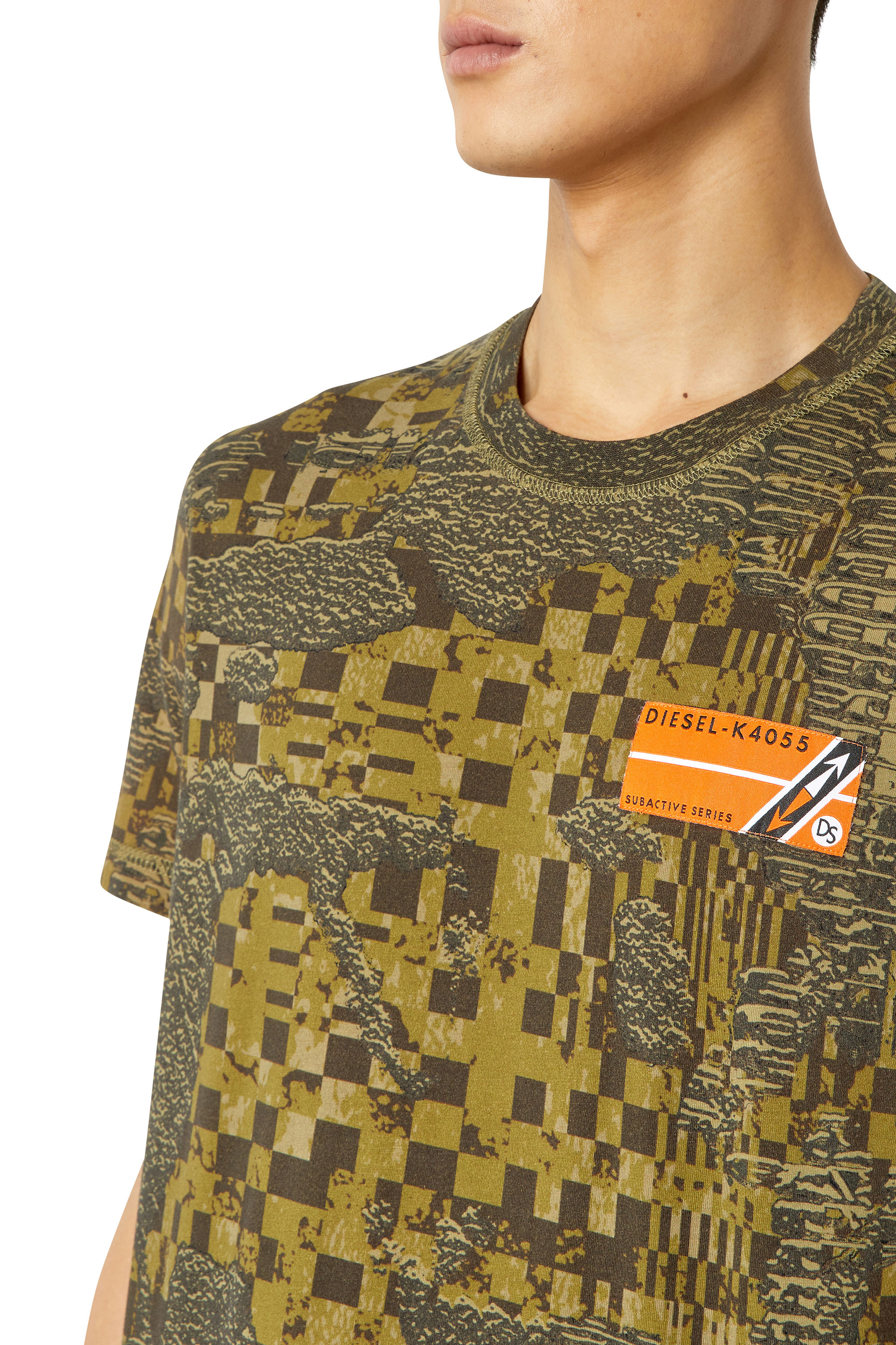 Diesel - T-DIEGOR-G1, Olive Green - Image 5