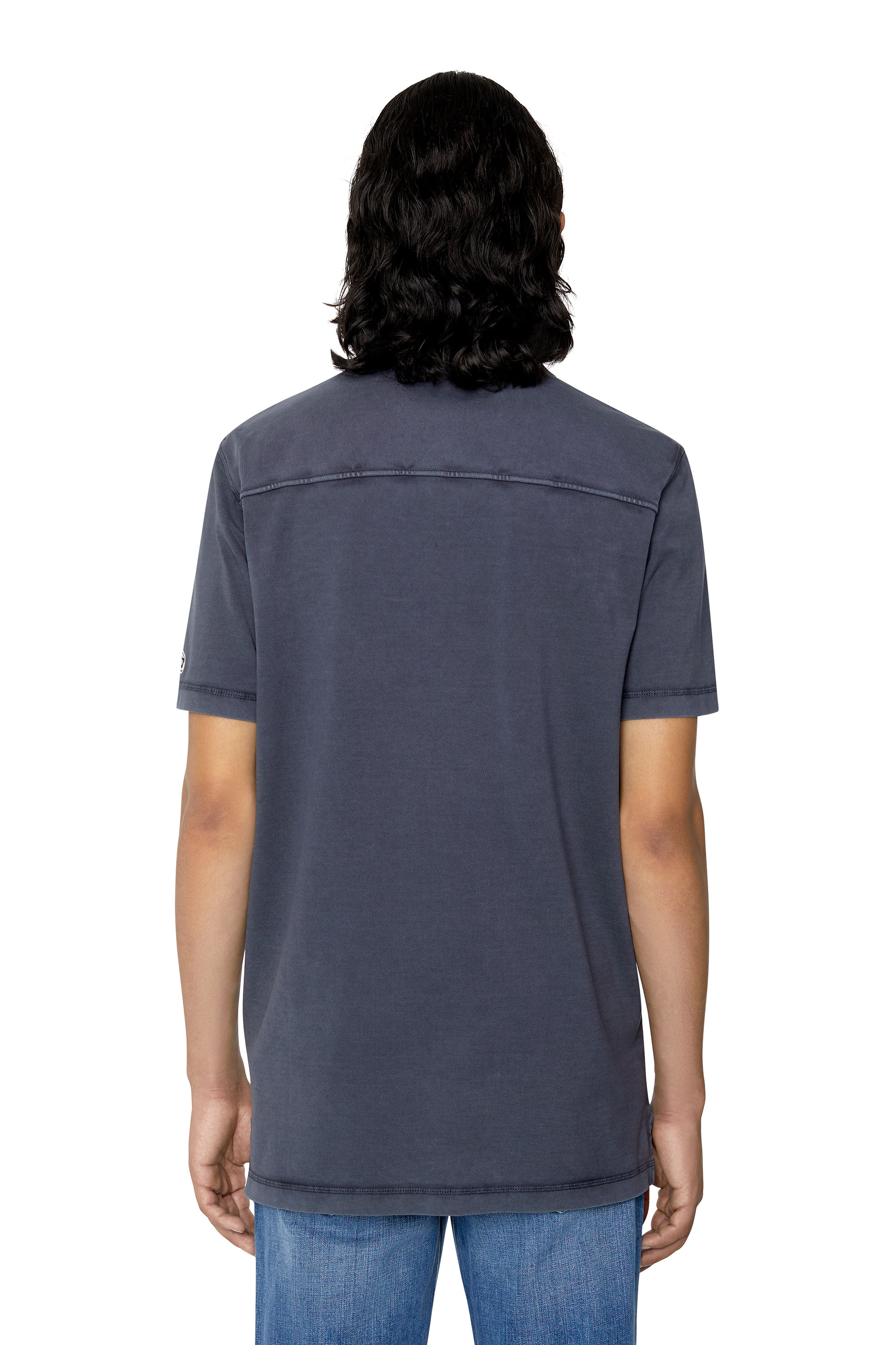 Diesel - T-POLO-WORKY-DOV-PE, Dark Blue - Image 2