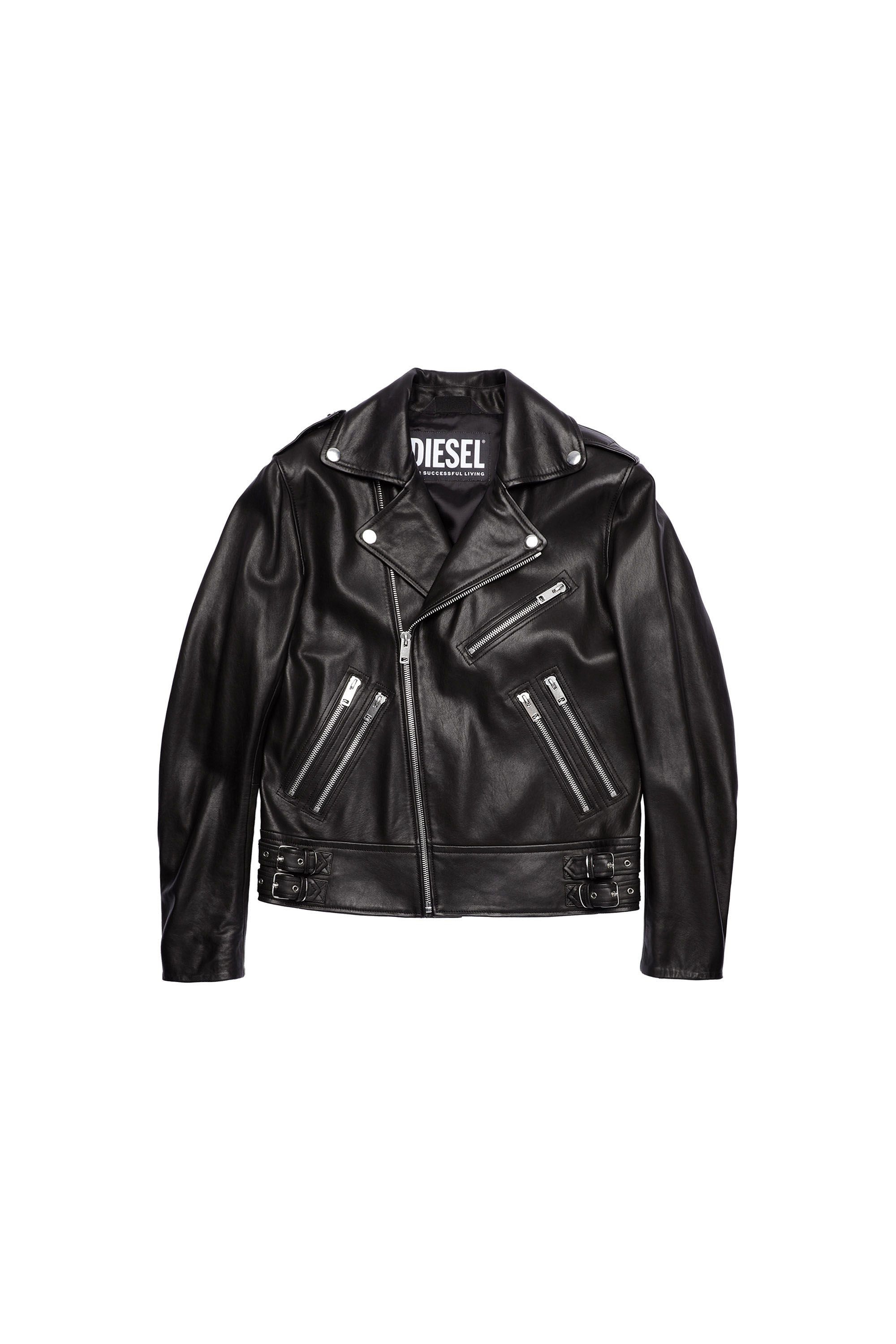 L-GARRETT-A, Black - Leather jackets