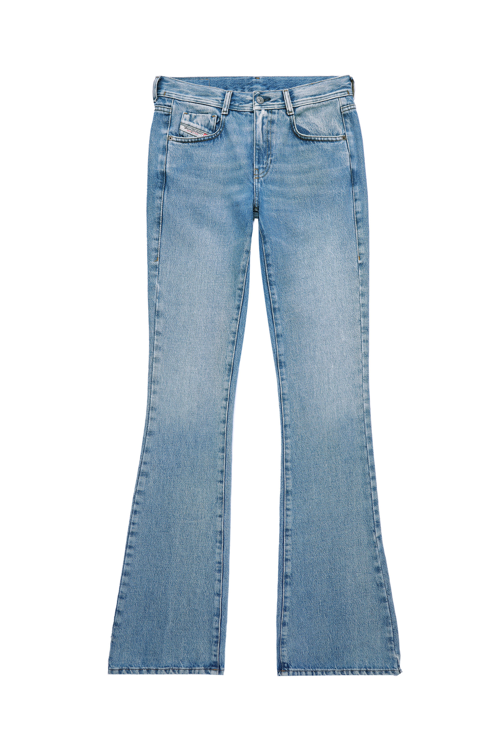 1969 D-EBBEY 09C16 Bootcut and Flare Jeans, Medium blue - Jeans
