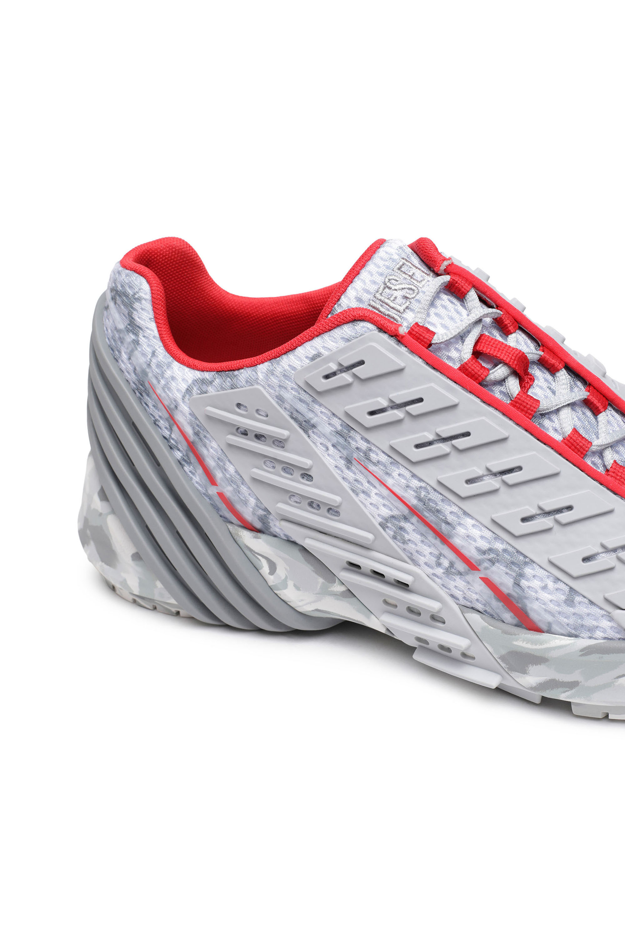 Diesel - S-PROTOTYPE LOW W, Grey/Red - Image 6
