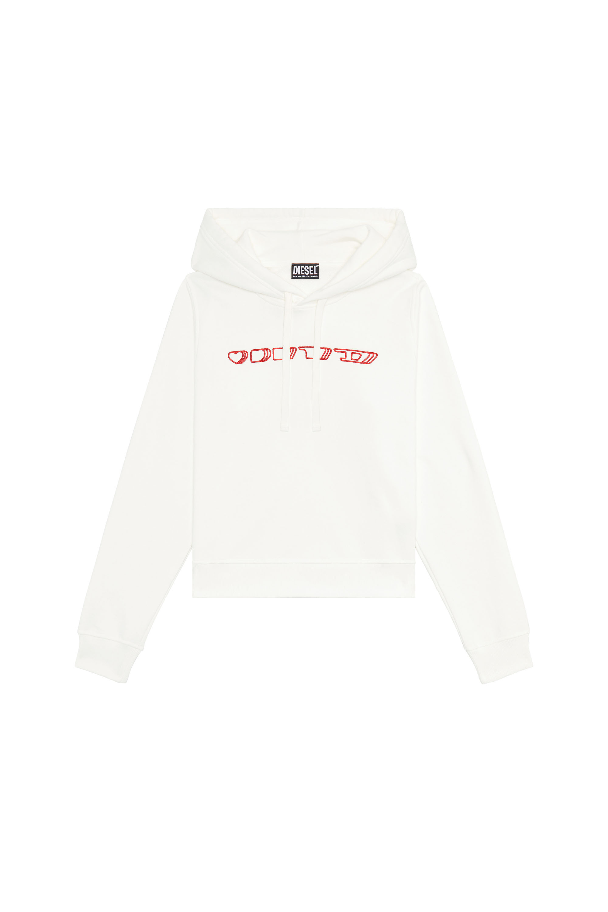 Diesel - F-REGGY-HOOD-G3, White - Image 3