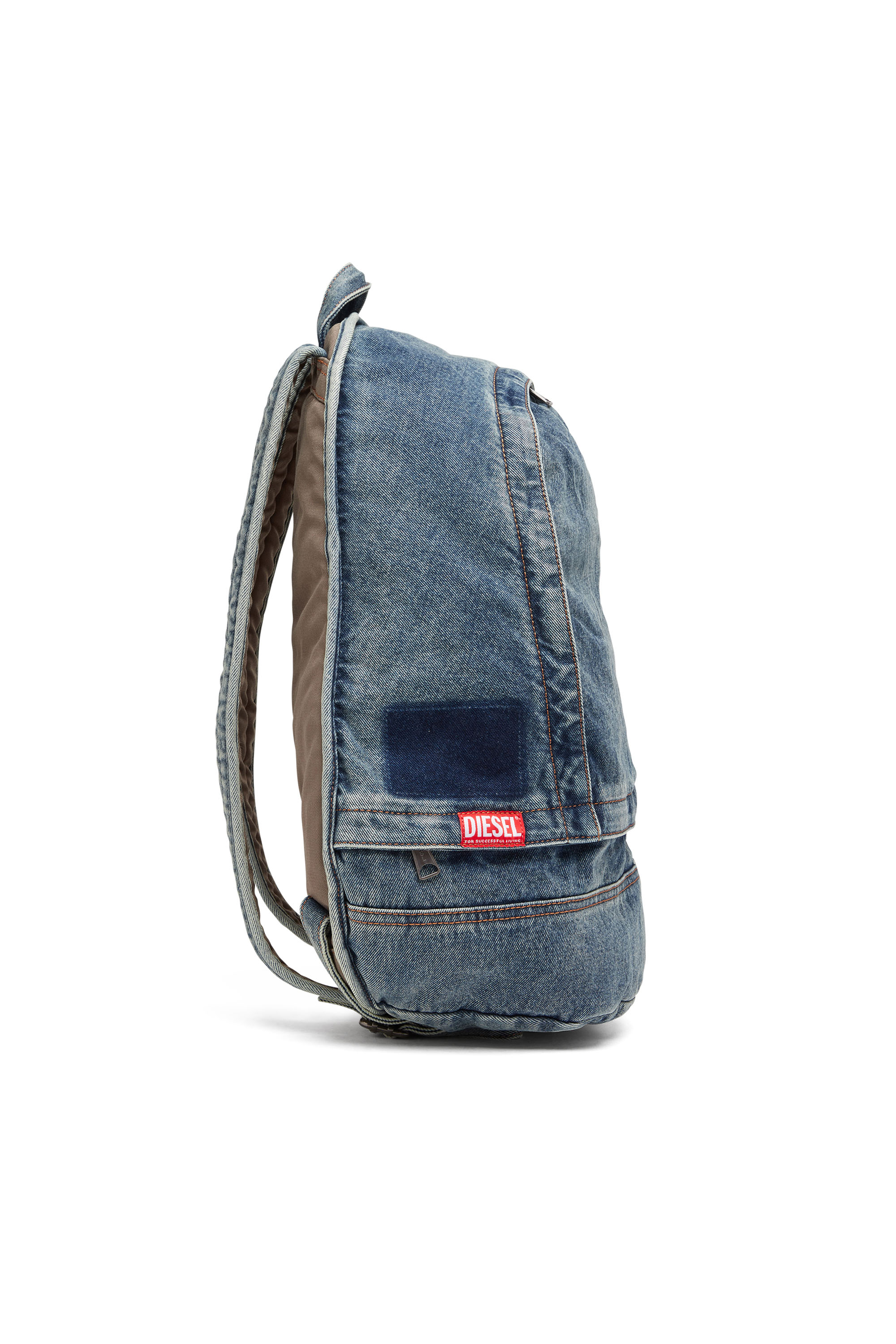 Diesel - RAVE BACKPACK X, Blue - Image 3