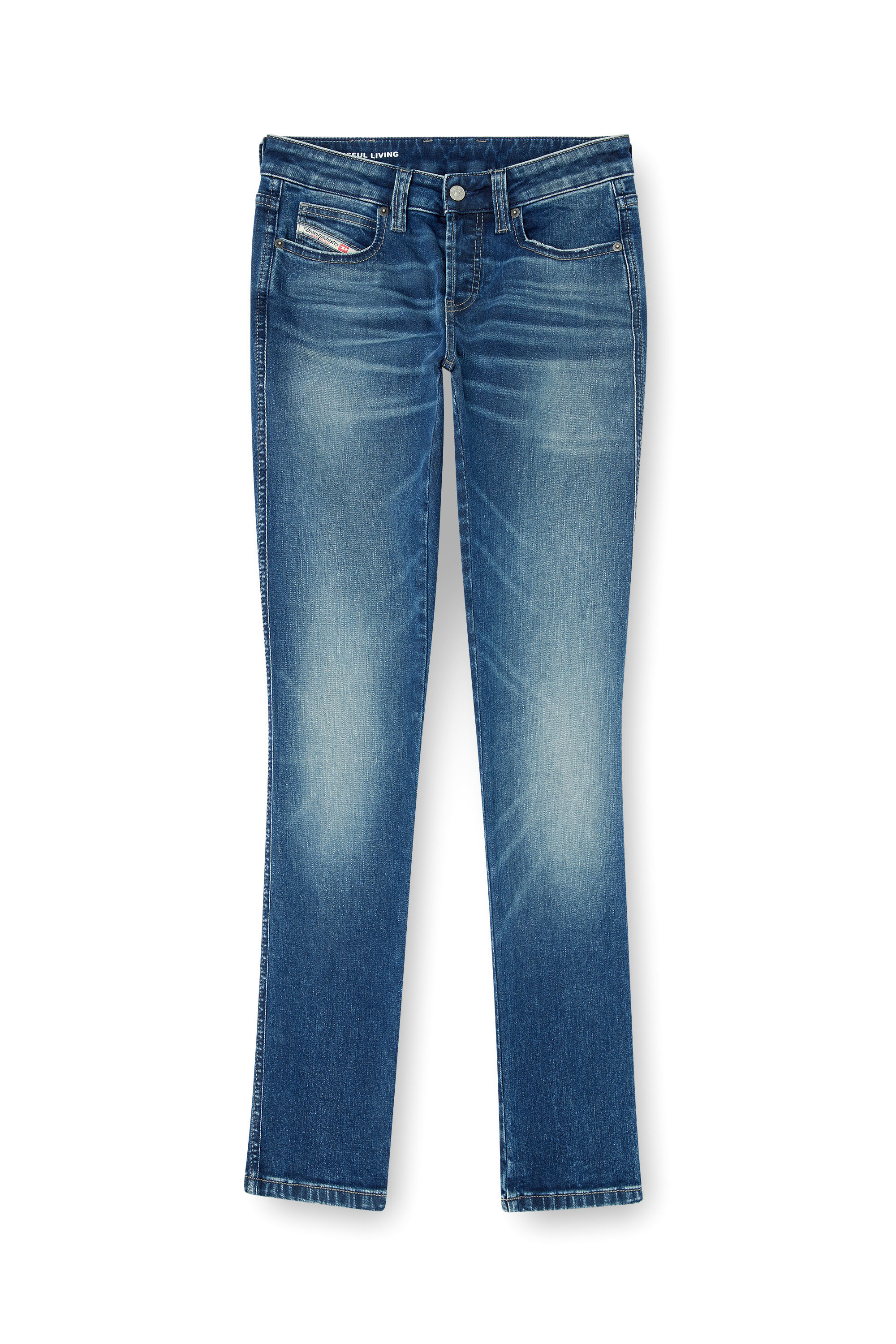Diesel - Woman's Slim Jeans 1992 D-Jiann 0DBEE, Medium blue - 3