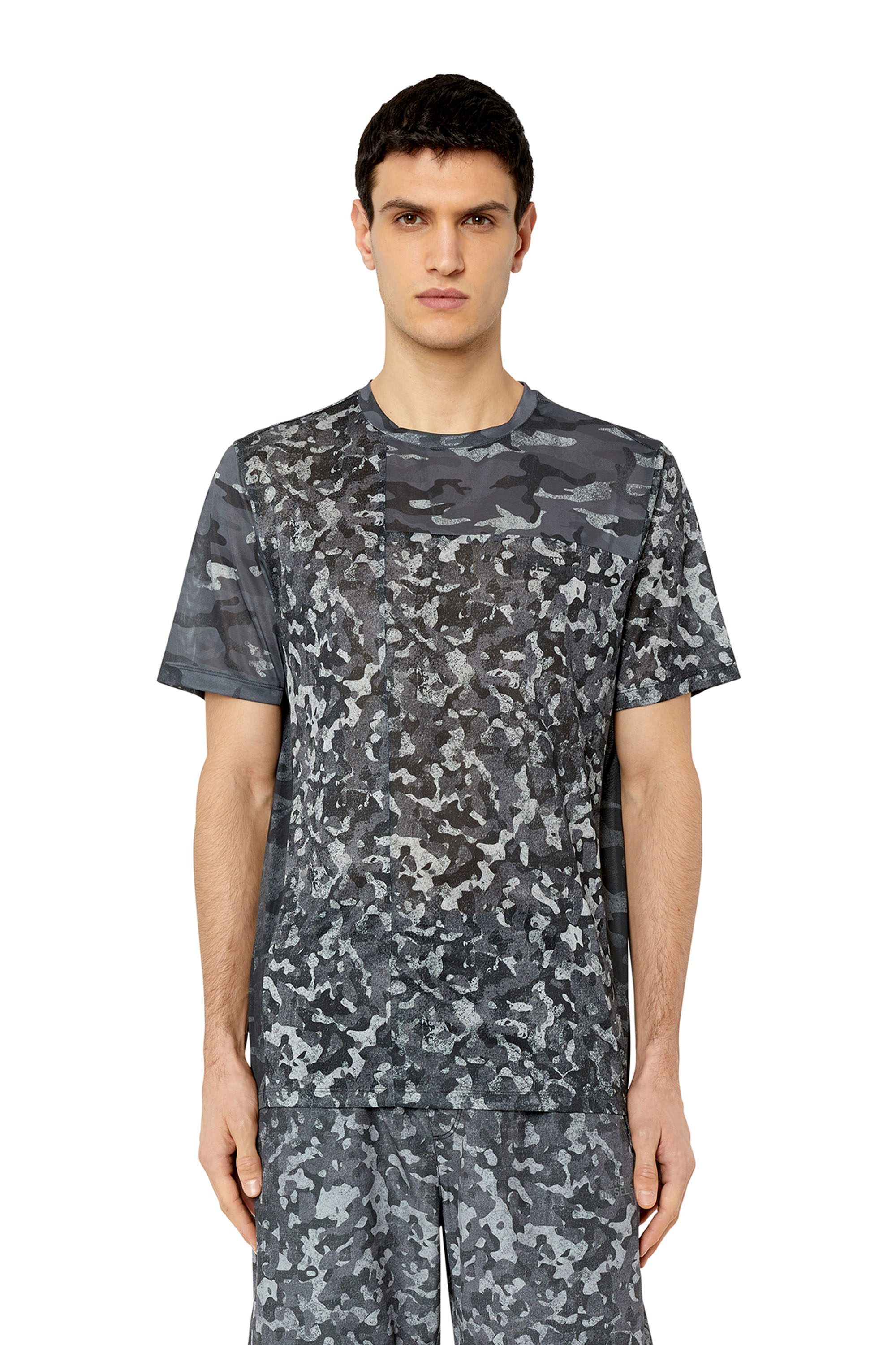 Diesel - AMTEE-MENG-WT09, Grey/Black - Image 1