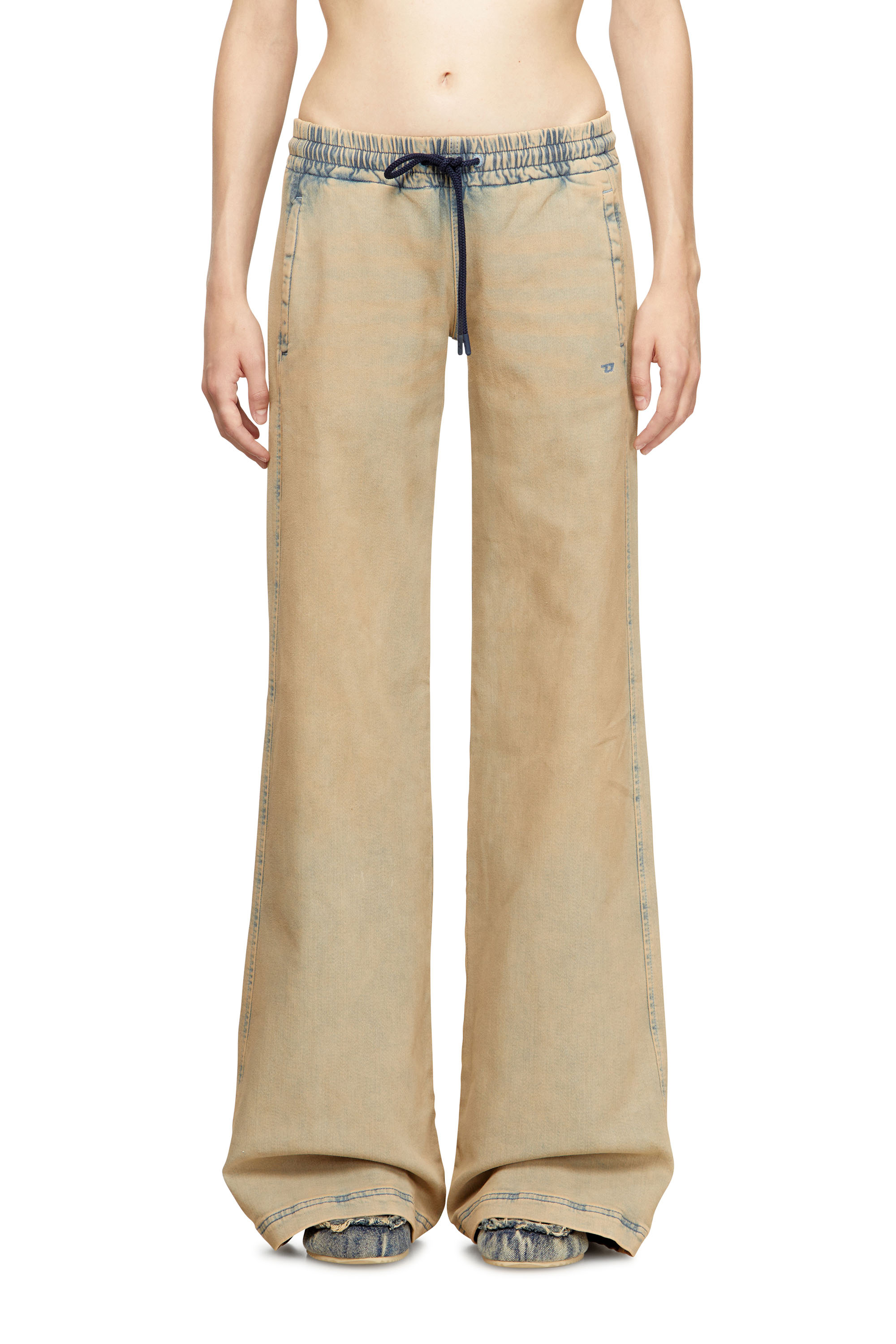 Relaxed 2078 D-Ainty Joggjeans® 09M33, Blue/Beige Diesel - Woman's Relaxed 2078 D-Ainty Joggjeans® 09M33, Blue/Beige - 3
