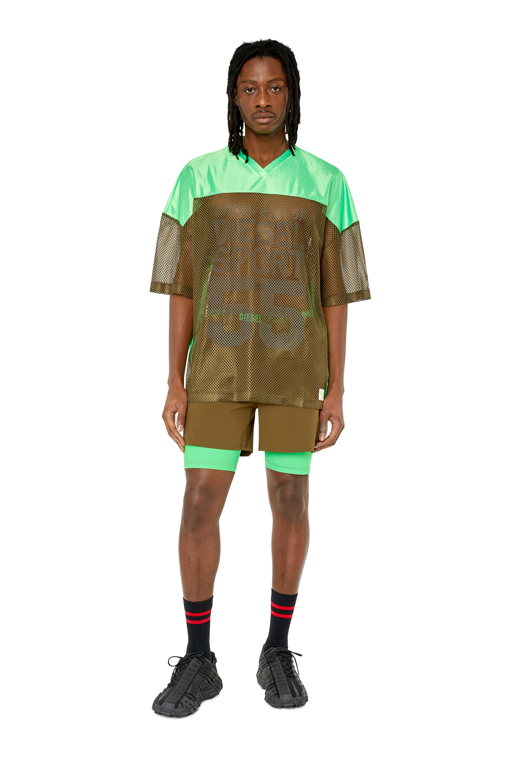 Diesel - AMTEE-CATHAL-HT03, Green/Brown - Image 5