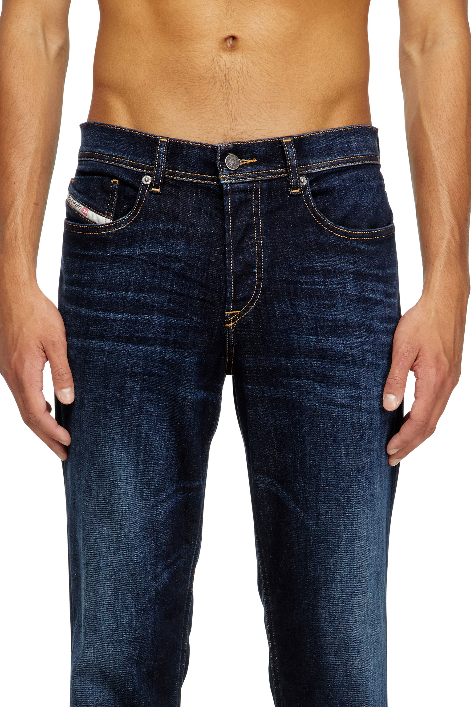 Diesel - Tapered Jeans 2023 D-Finitive 009ZS, Dark Blue - Image 3