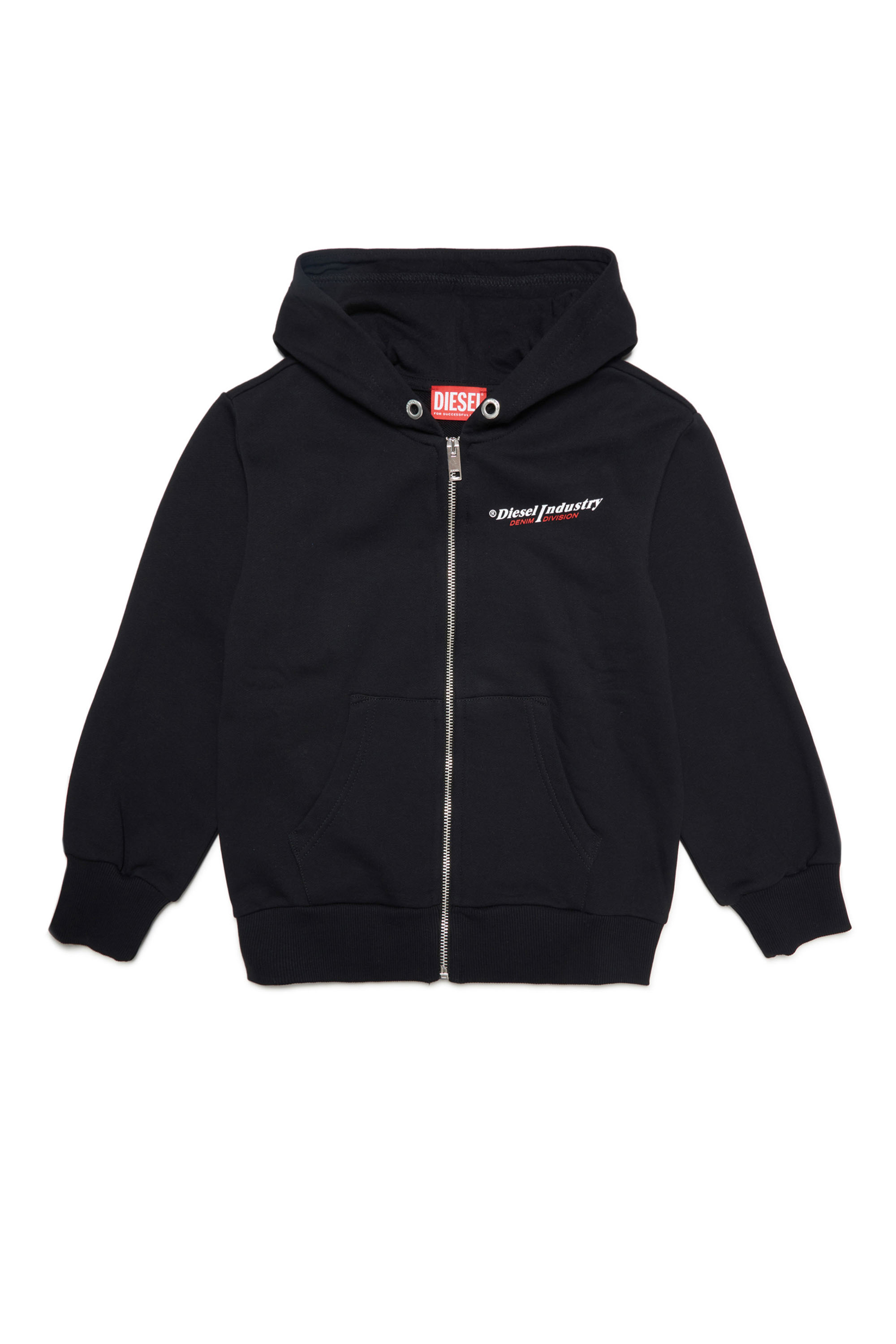 Diesel - SGINNHOODZIPIND OVER, Black - Image 1