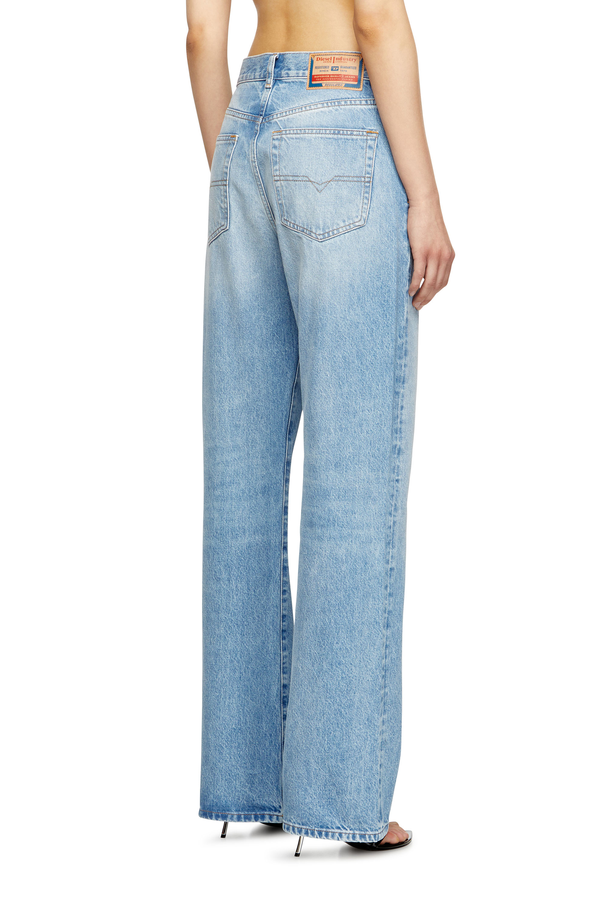 Regular Jeans 1971 D-Sent 09I29, Light Blue Diesel - Woman's Regular Jeans 1971 D-Sent 09I29, Light Blue - 4