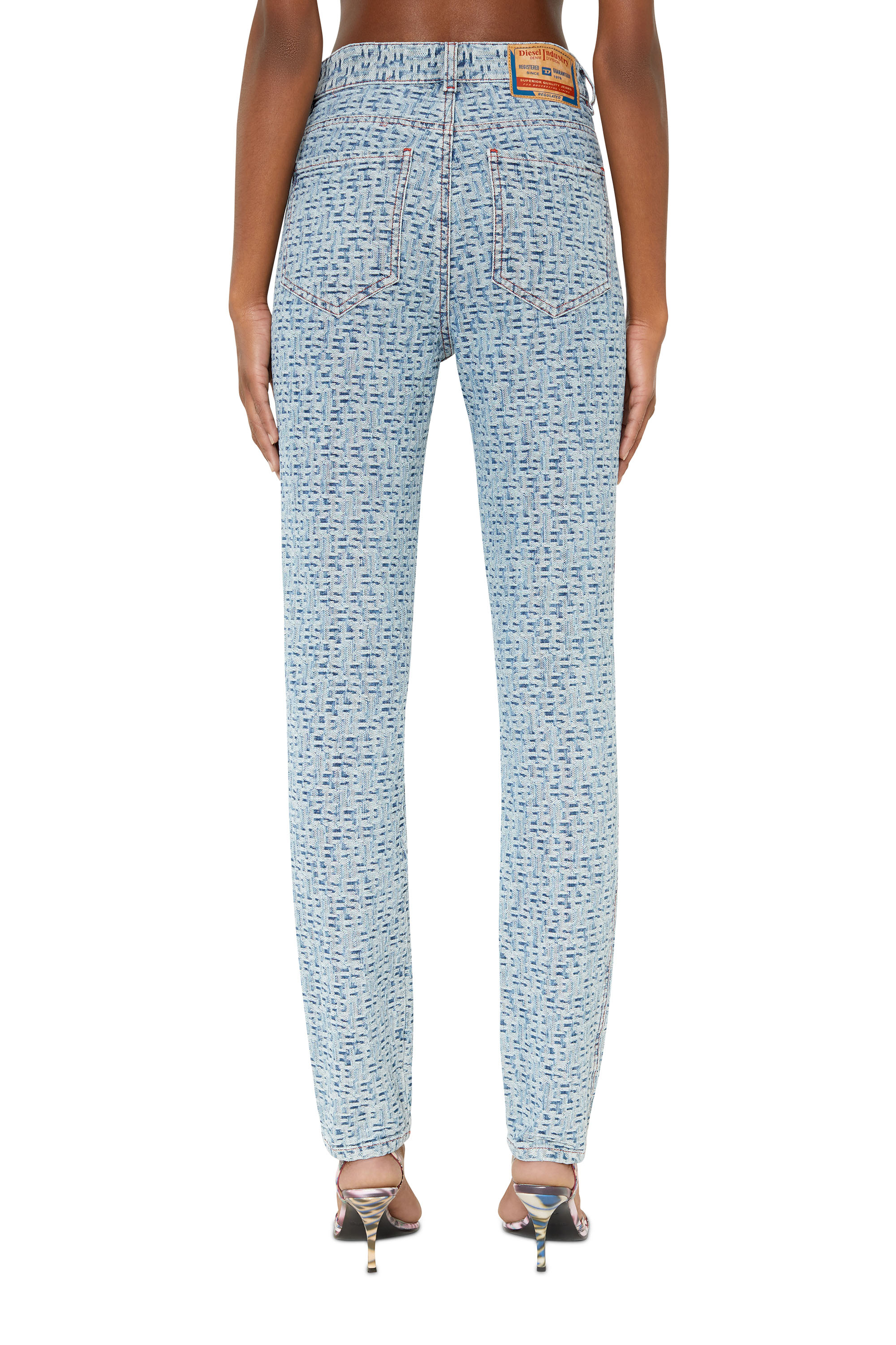 Diesel - 1994 09E37 Straight Jeans, Light Blue - Image 2