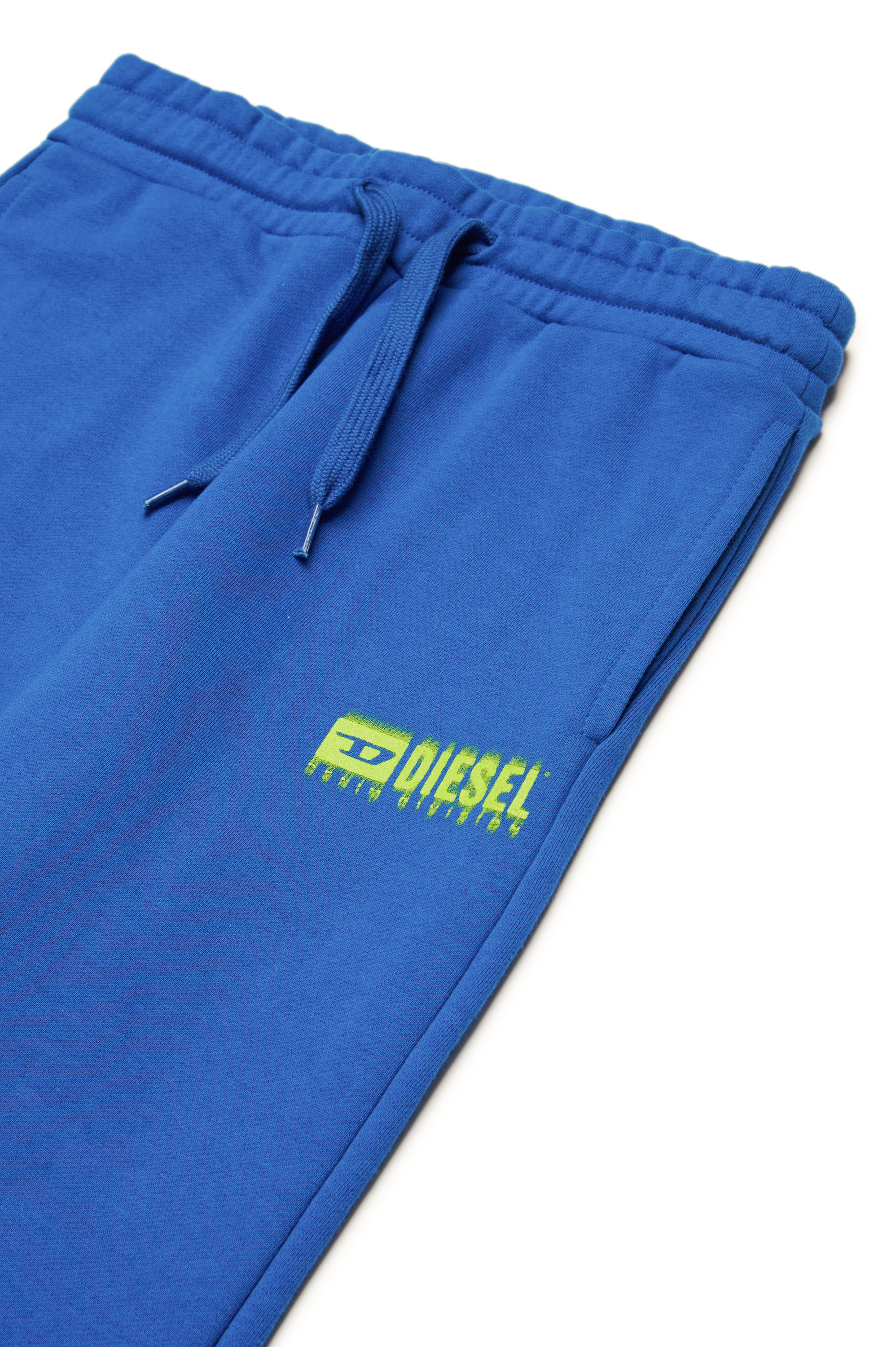 Diesel - PBASEL, Man's Sweatpants with dégradé logo in Blue - 3