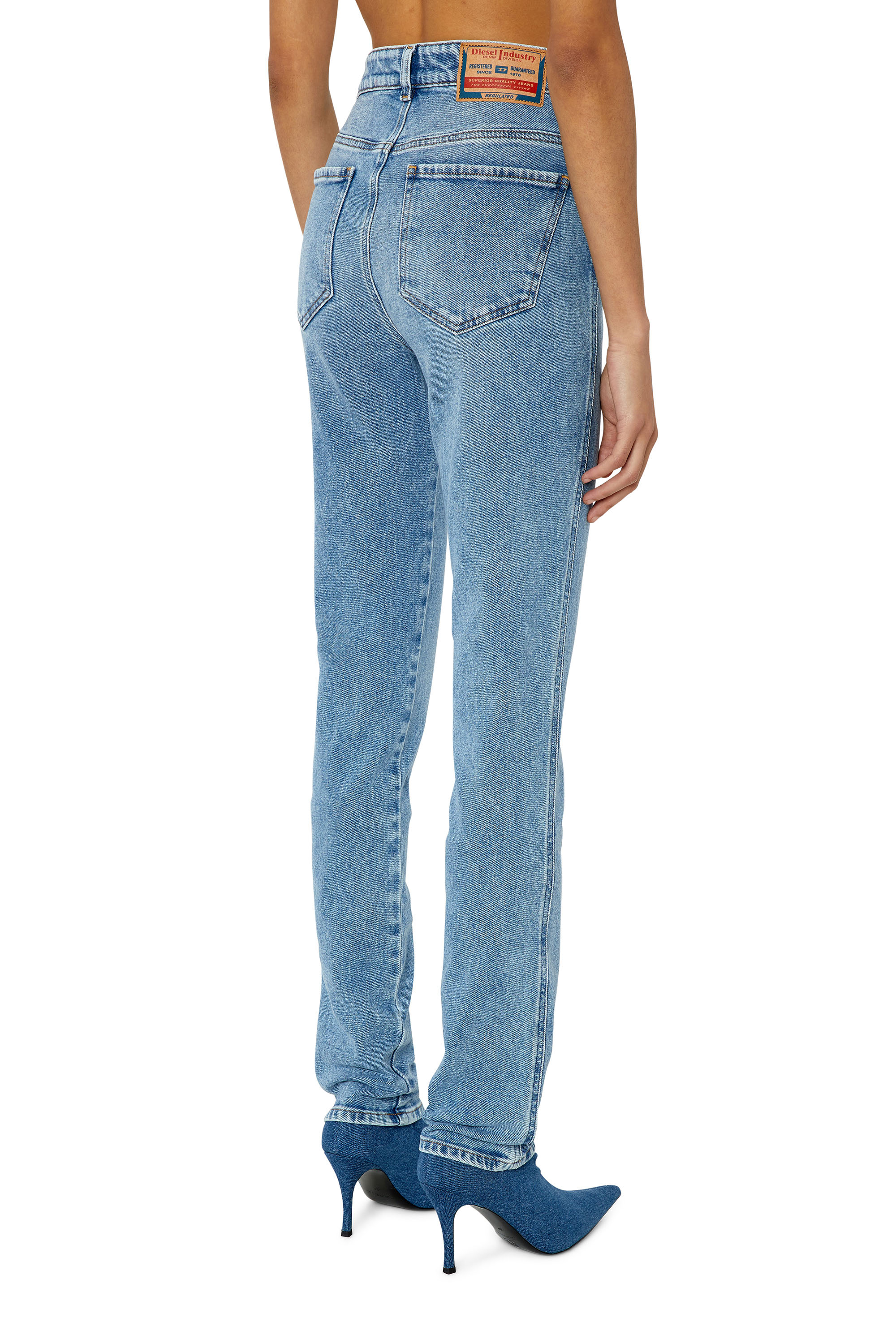 Diesel - 1994 9B92L Straight Jeans, Light Blue - Image 2