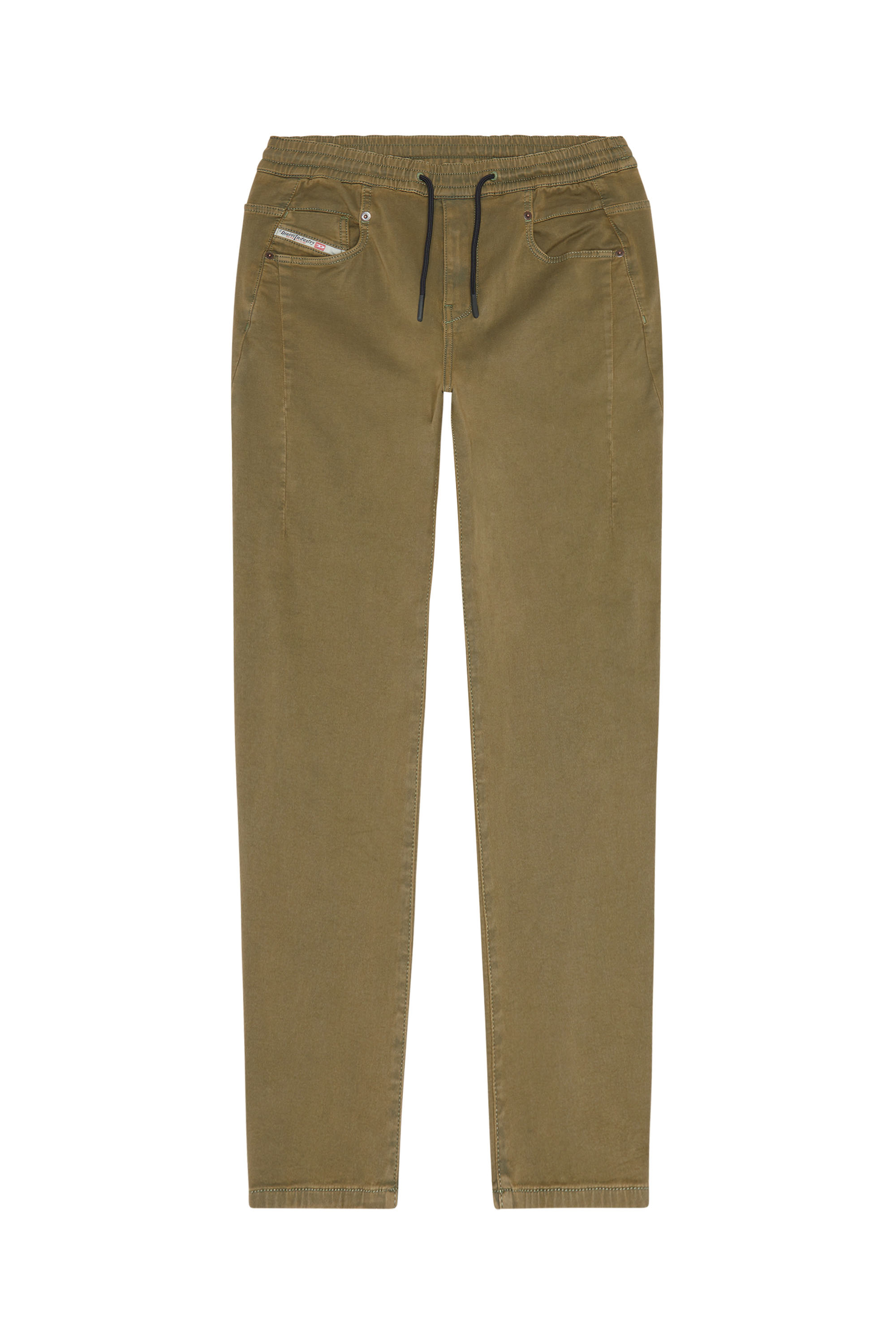 Diesel - Boyfriend 2041 D-Fayza Joggjeans&reg; 068DY, Woman's Boyfriend 2041 D-Fayza Joggjeans&reg; in Military Green - 2