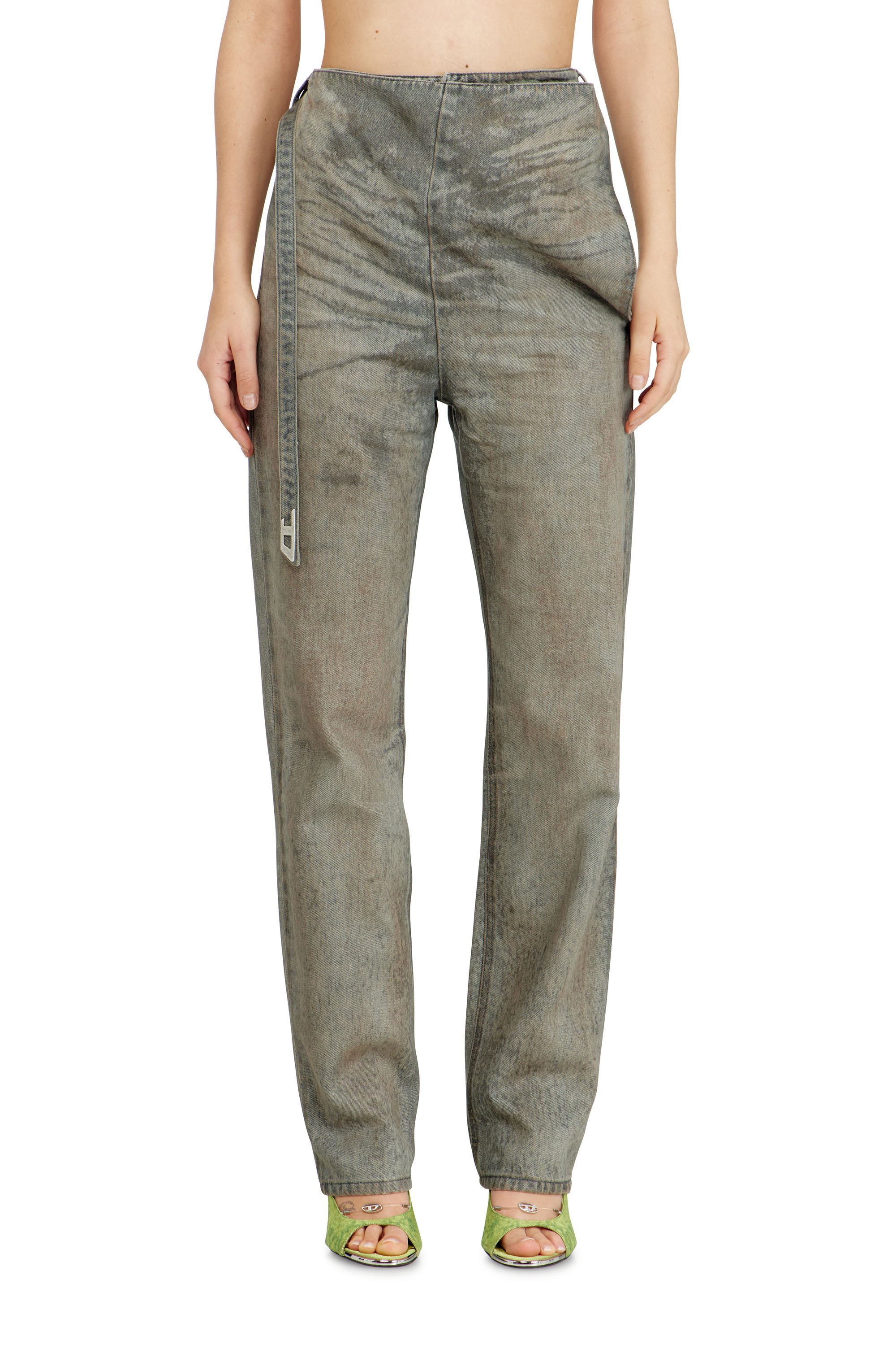 Diesel - Woman's Slim Jeans D-THALIRA 09P24, Grey - 1
