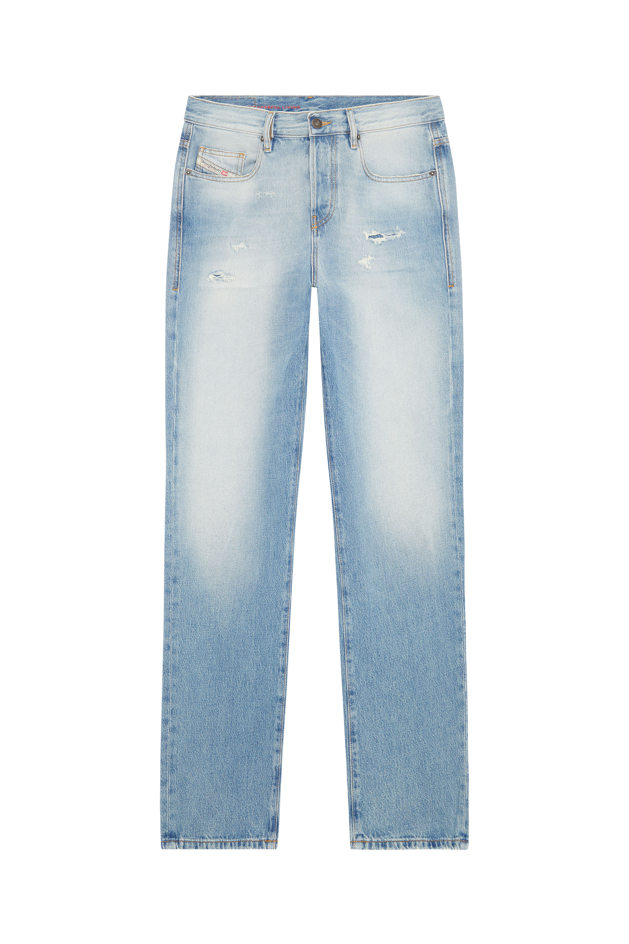 Diesel - Straight Jeans 2020 D-Viker E9C15, Light Blue - Image 5