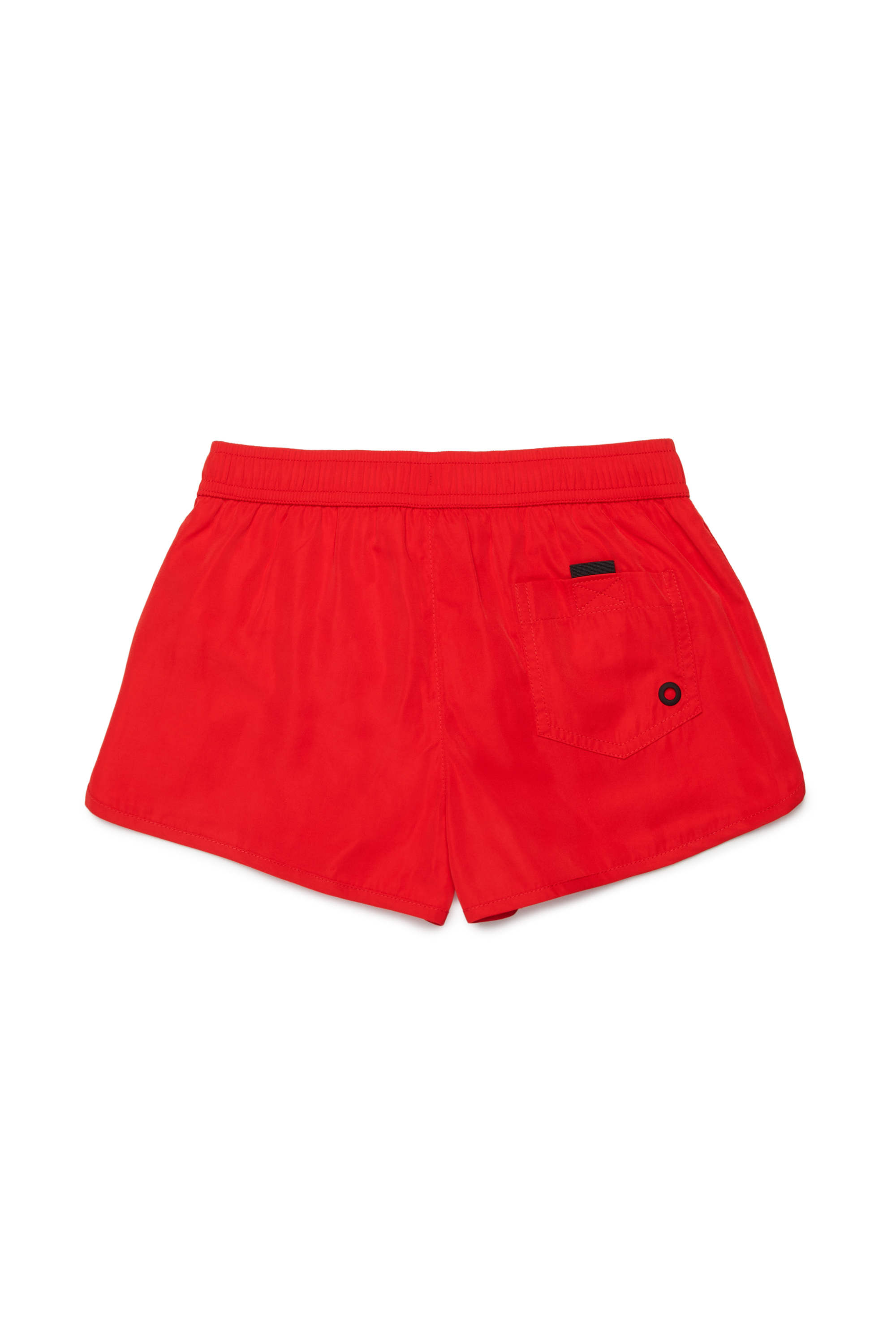 Diesel - MIARD, Man's Swim shorts with contrasting D in Red - 2