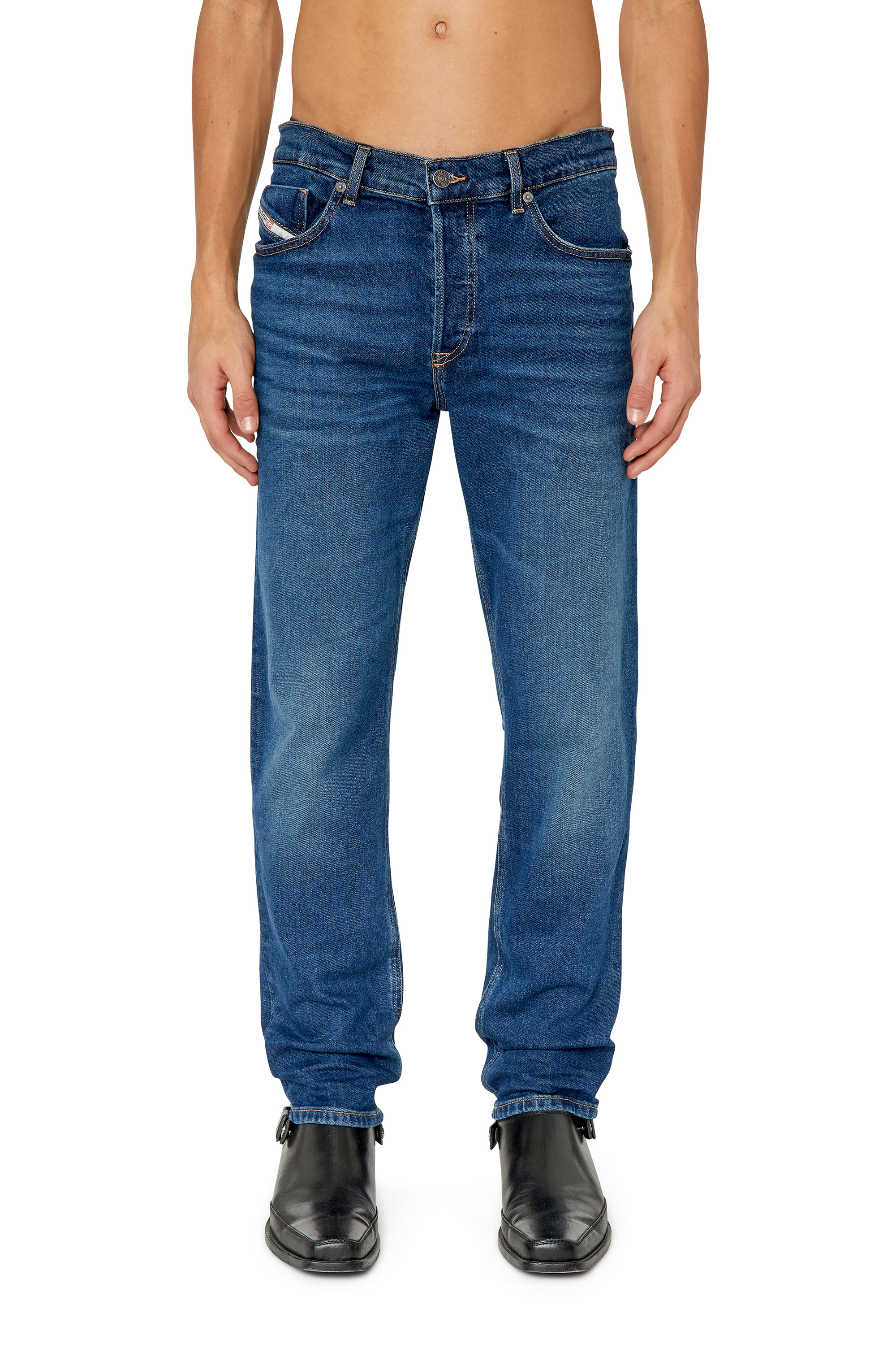 Diesel - 2006 D-Fining 0GYCS Tapered Jeans, Dark Blue - Image 1