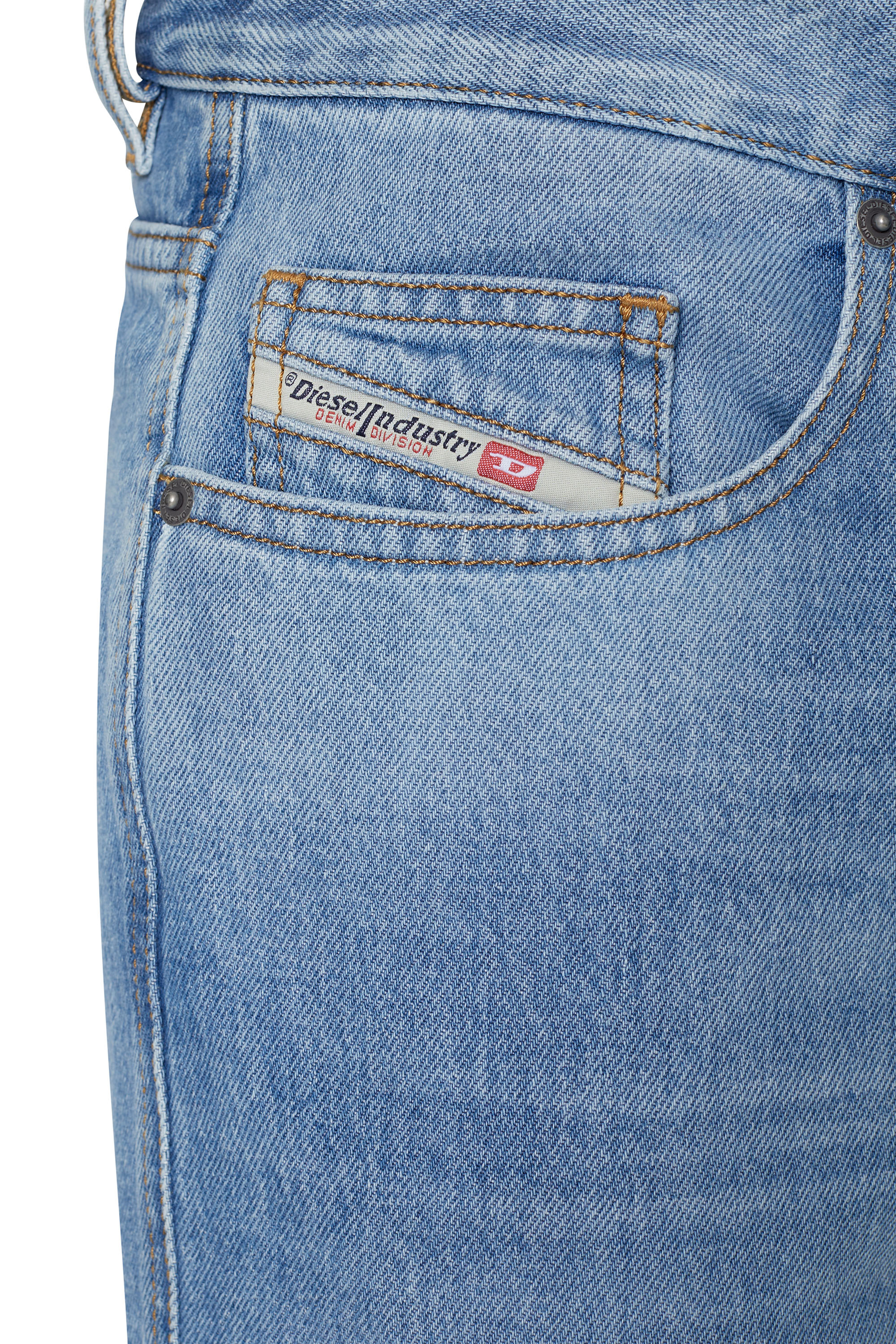 Baggy Jeans Homme Straight Bleu clair: D-Rise 09E25