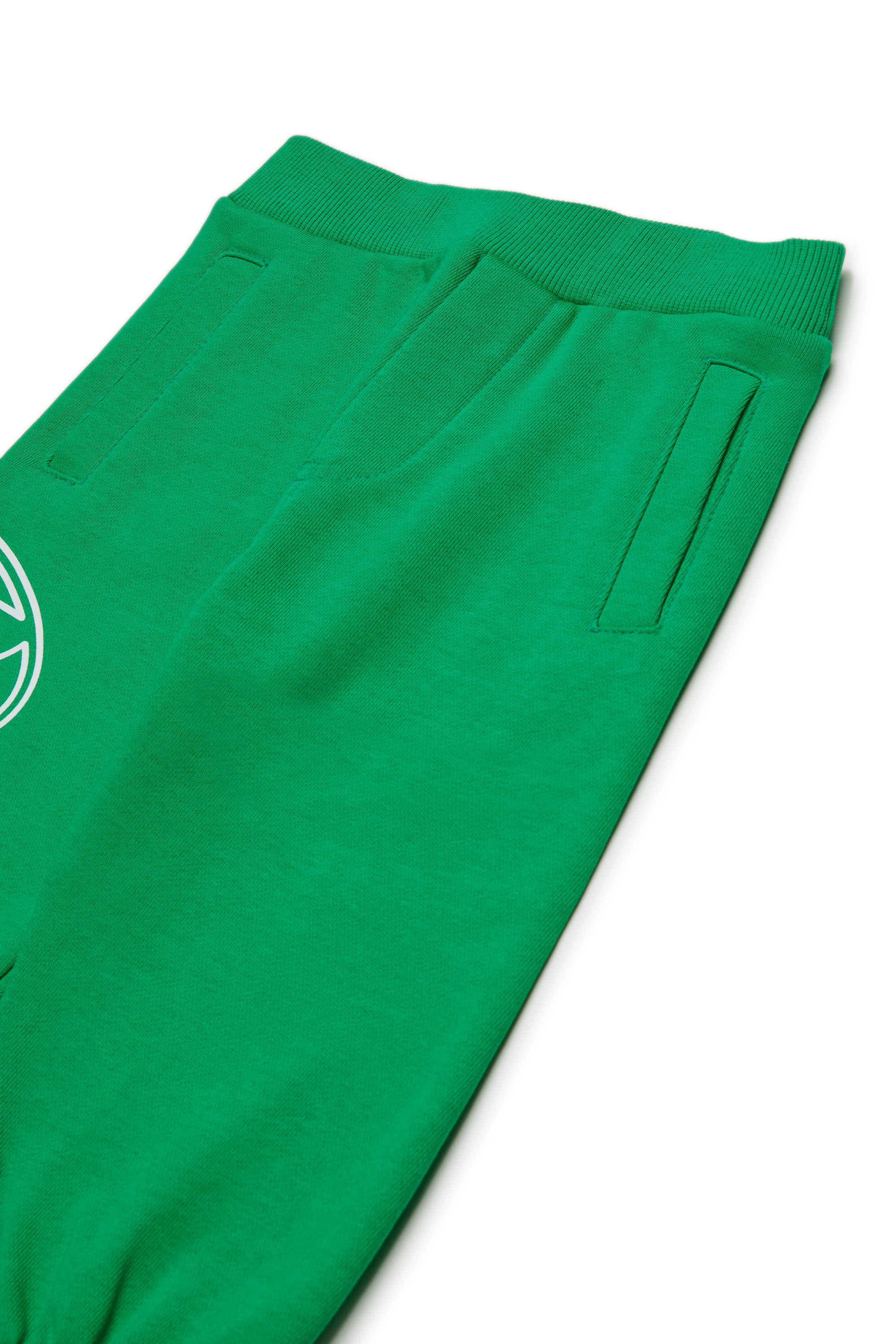 Diesel - PTIMOTYB, Unisex's Cotton pants with graphic print in Green - 3