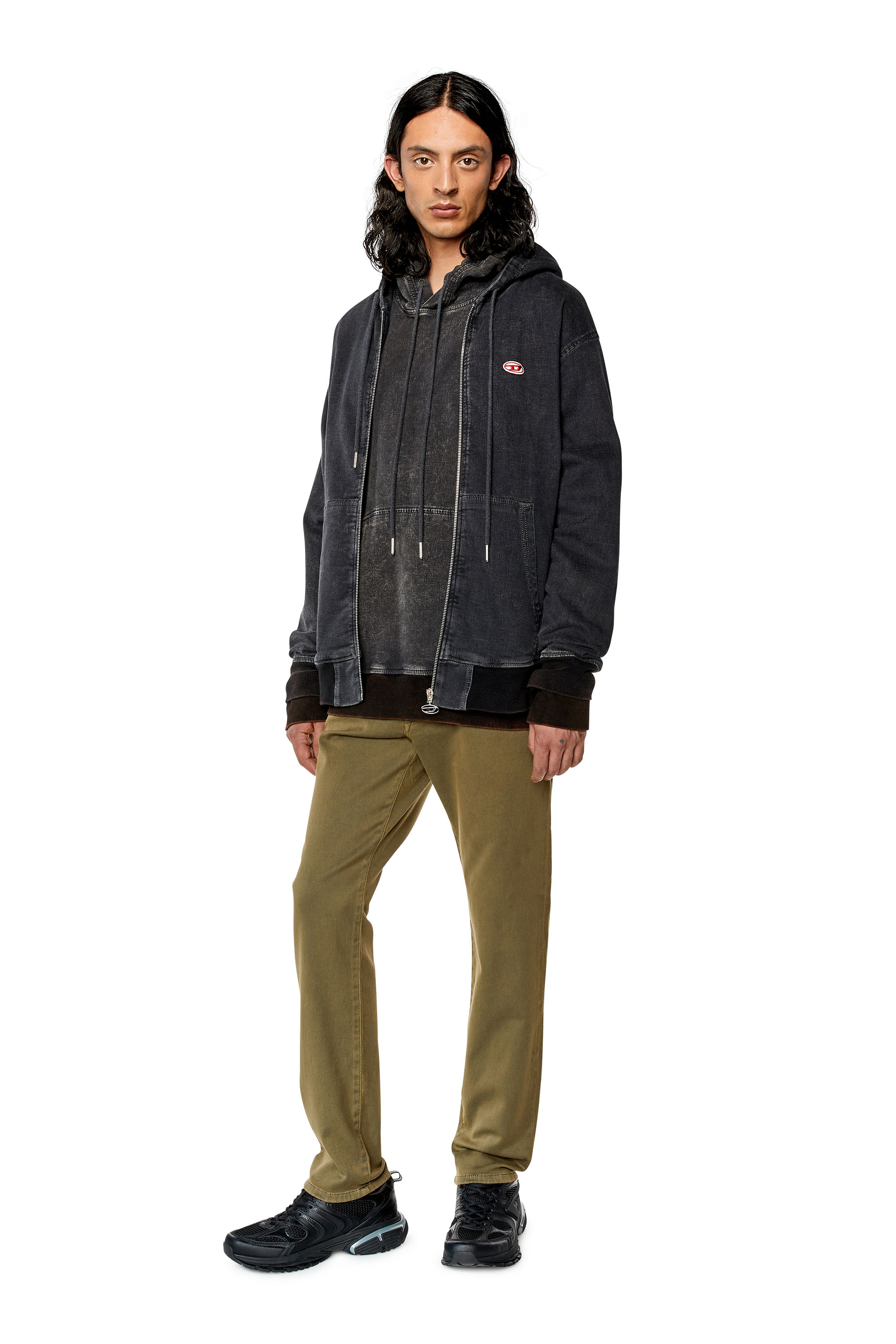 Diesel - Krooley JoggJeans® 068DY Tapered, Green - Image 4
