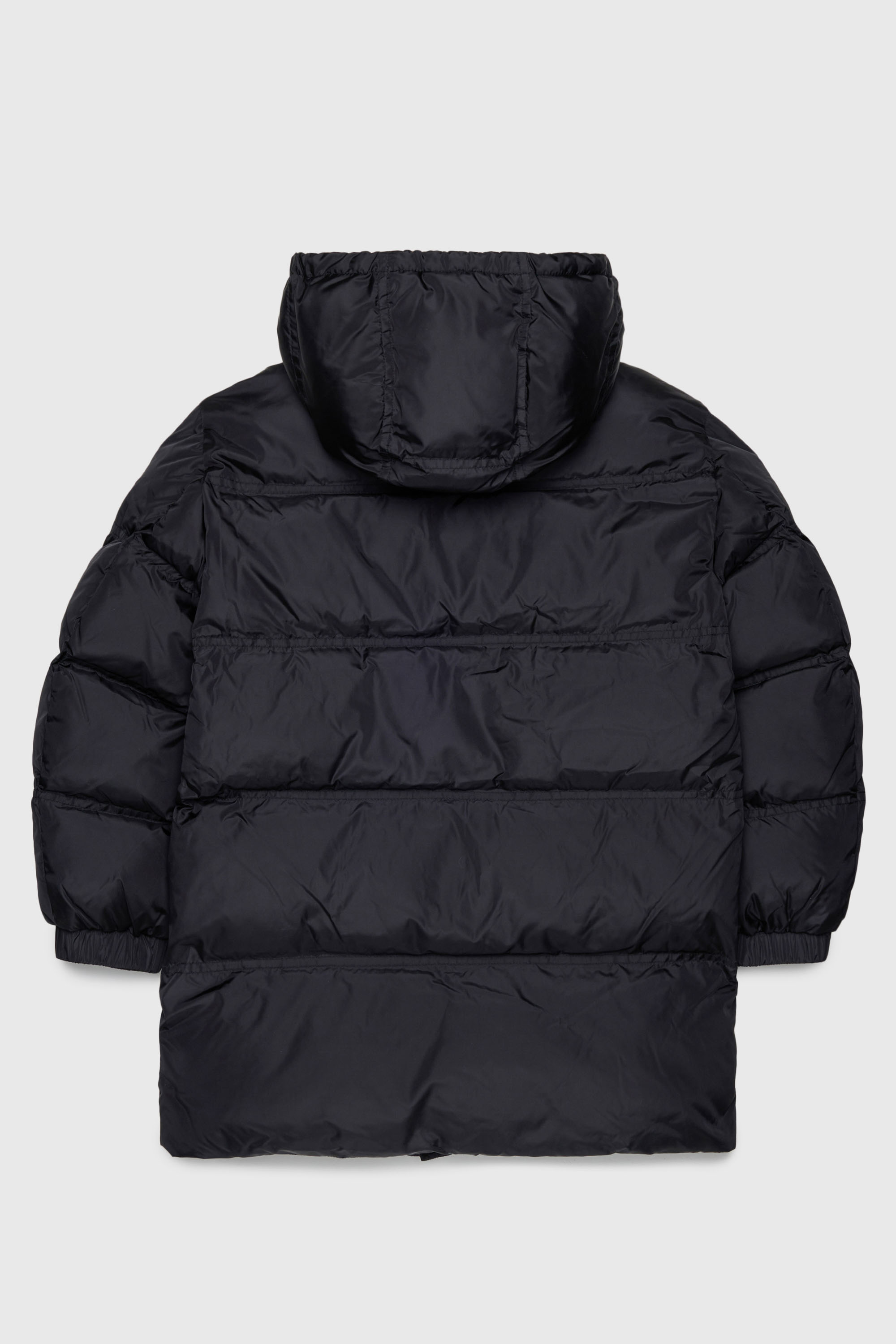 Diesel - JRIVONLONG, Unisex's Puffer coat with oversized pockets in Black - 2