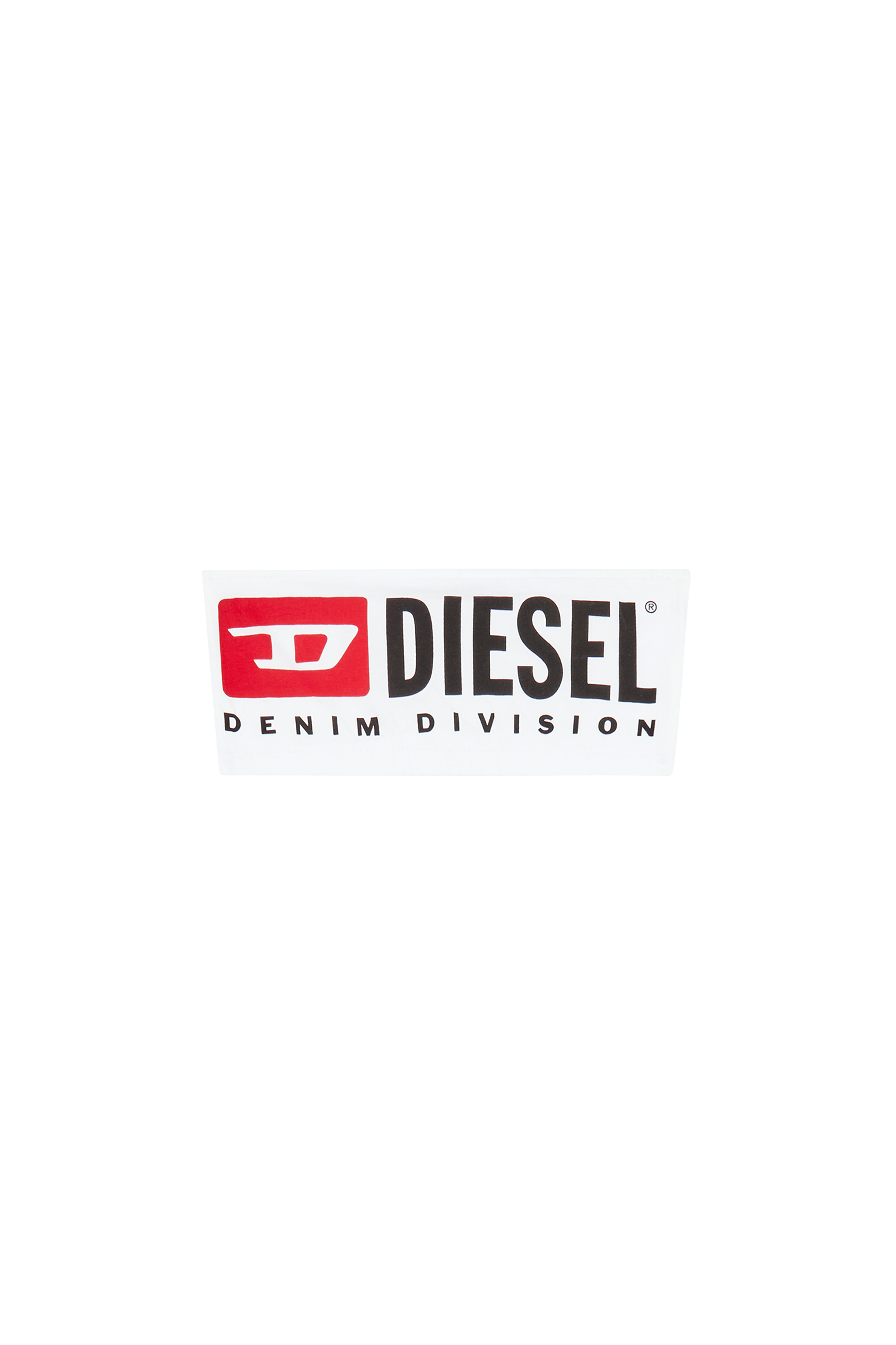 Diesel - UFSB-MELANIE, Woman Strapless bra with maxi logo in White - Image 4