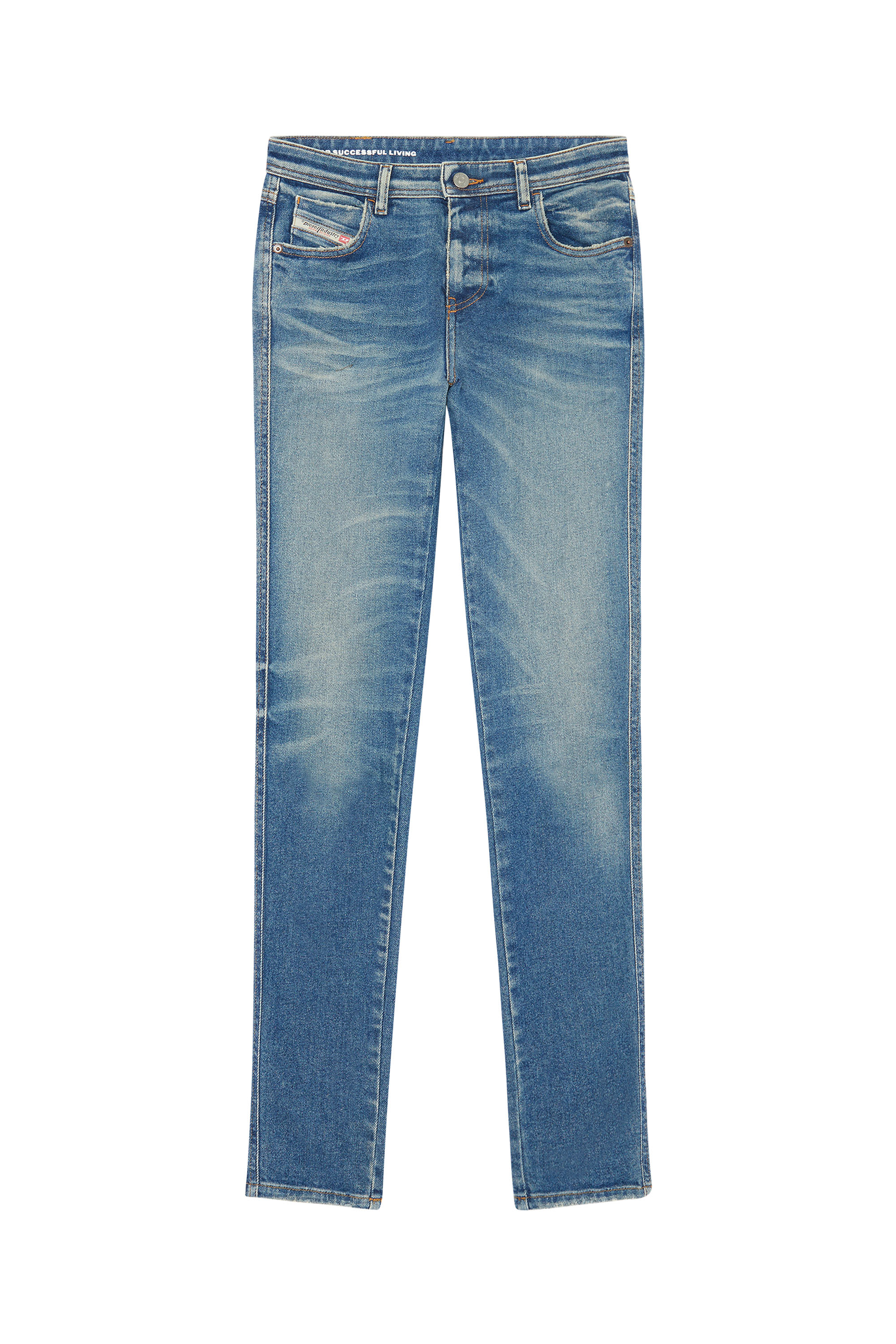 Diesel - Skinny Jeans 2015 Babhila 09E88, Medium blue - Image 5