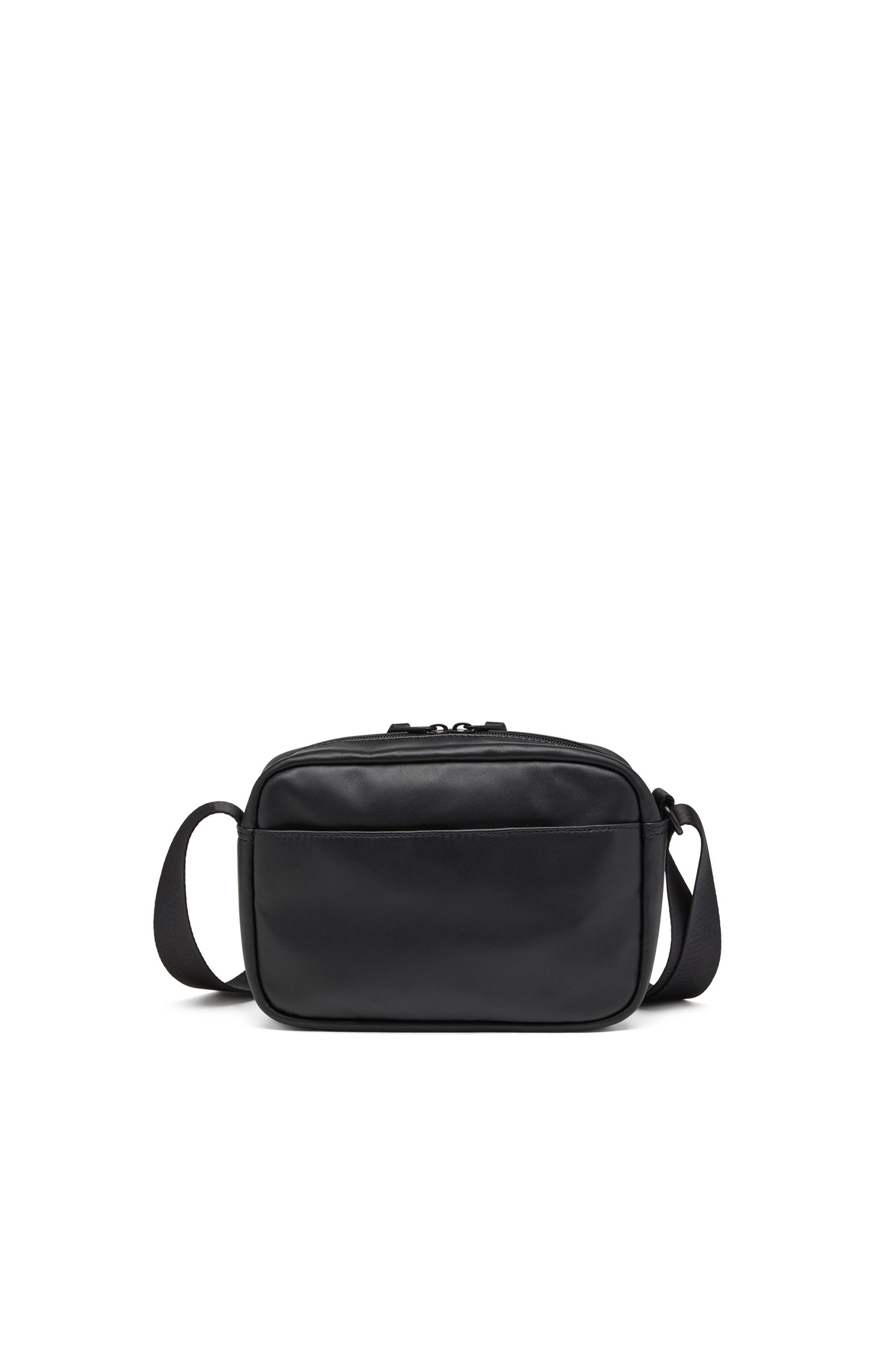 Diesel - RAVE CAMERA BAG X, Man's Camera bag in nappa leather in Black - 2