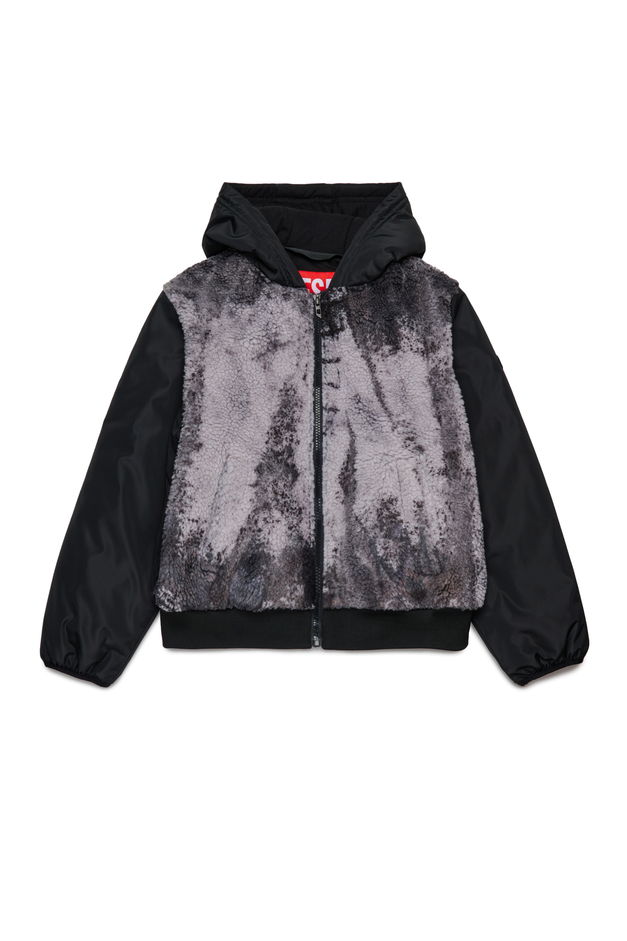 Diesel - JULLY, Man's Hooded jacket in Black - 1