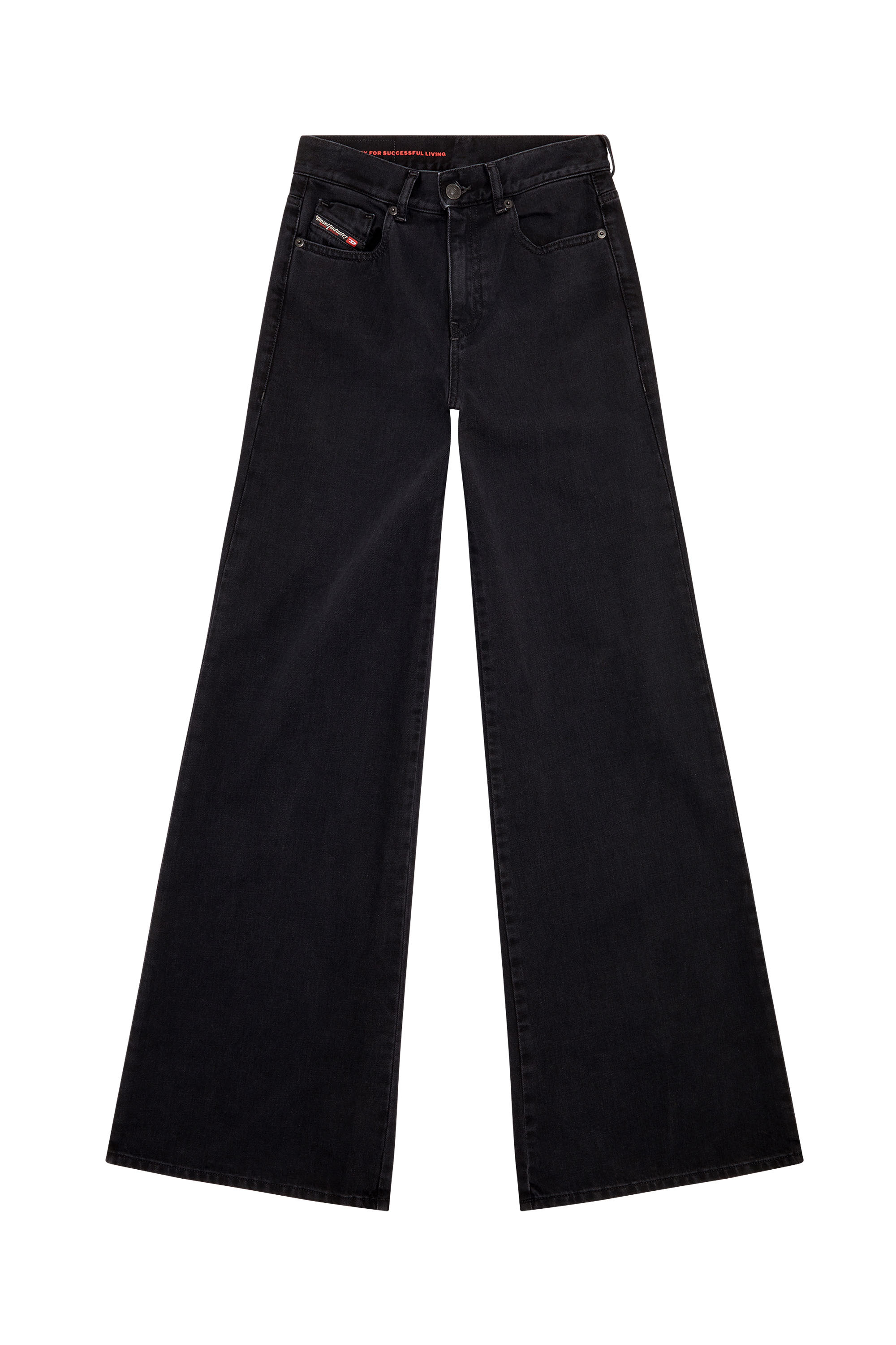 1978 D-AKEMI Z09RL Bootcut and Flare Jeans, Black/Dark grey - Jeans