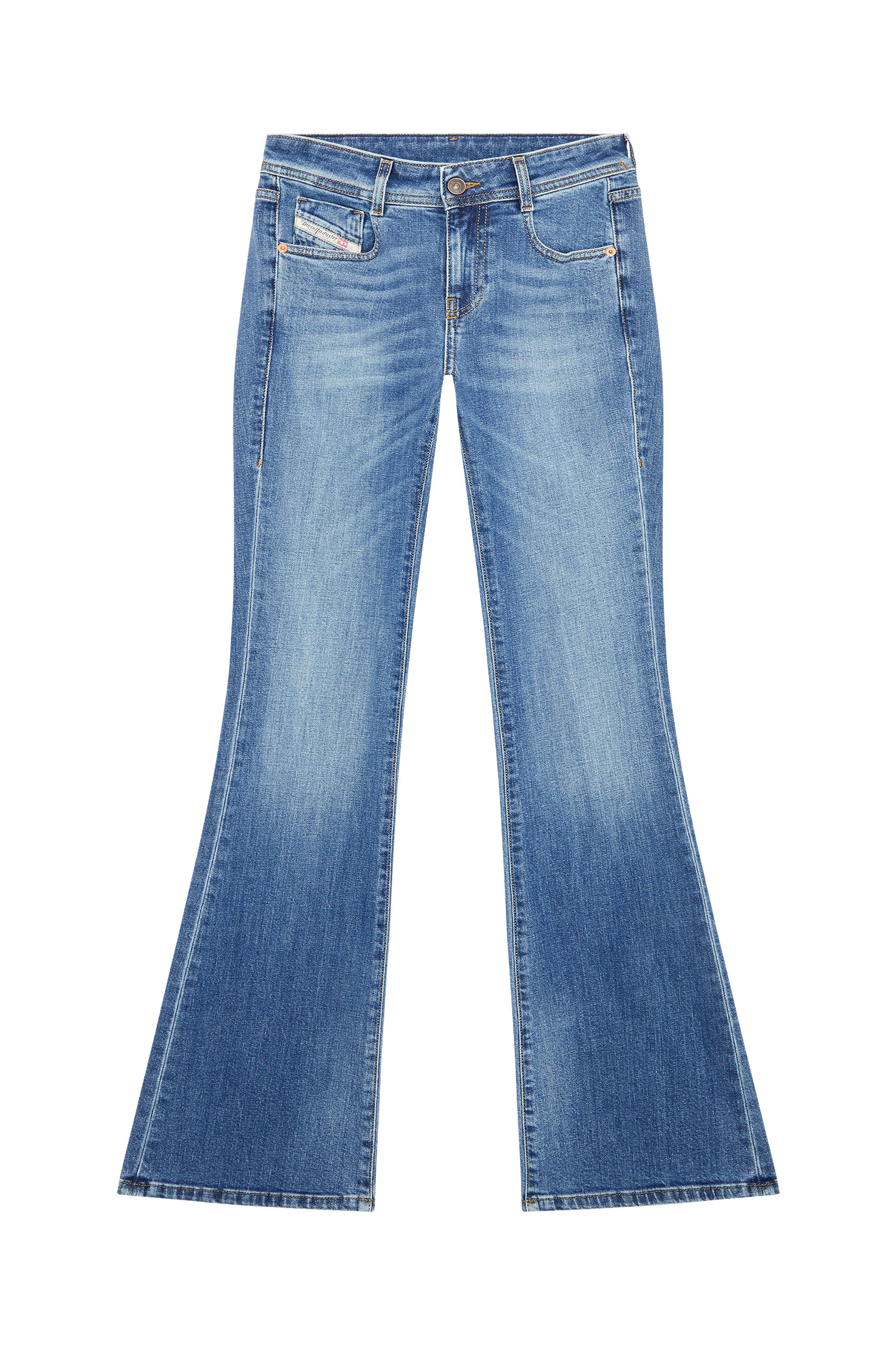 Diesel - Bootcut and Flare Jeans 1969 D-Ebbey E86AM, Medium blue - Image 5