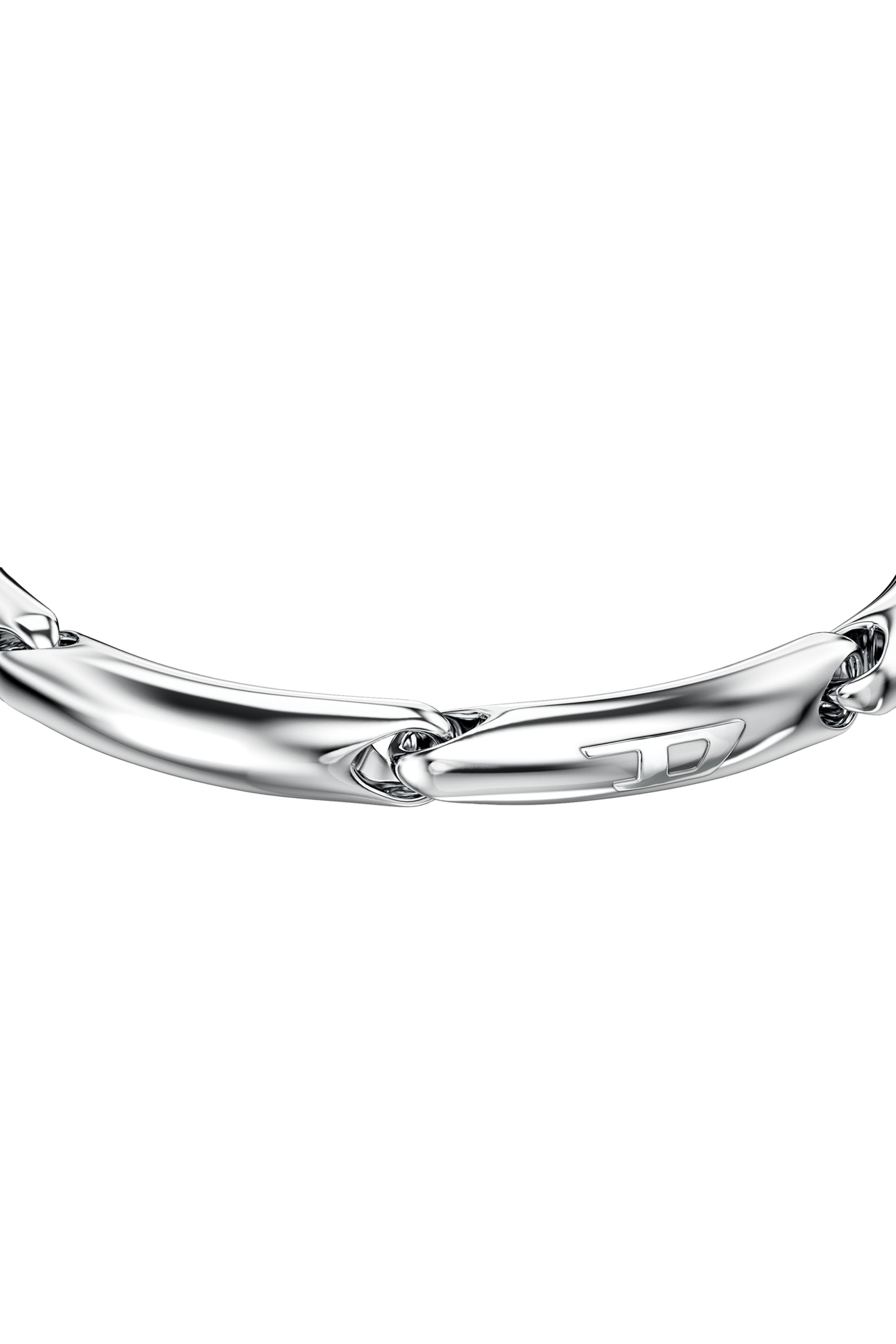Diesel - DX1696040 JEWELLERY, Unisex's Stainless steel chain bracelet in Silver - 3