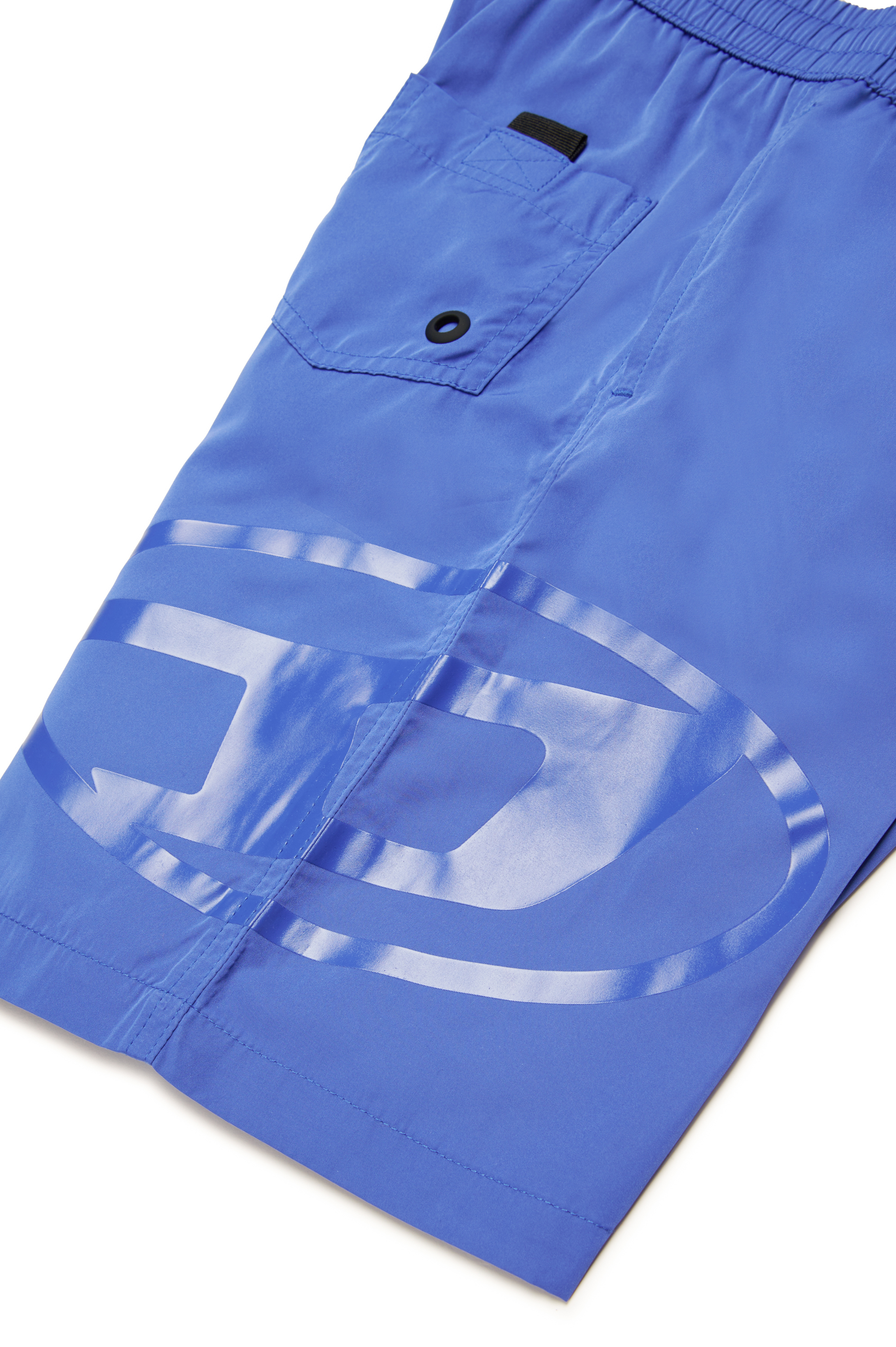 Diesel - MIPRUL, Man's Swim shorts with tonal Oval D logo in Blue - 4