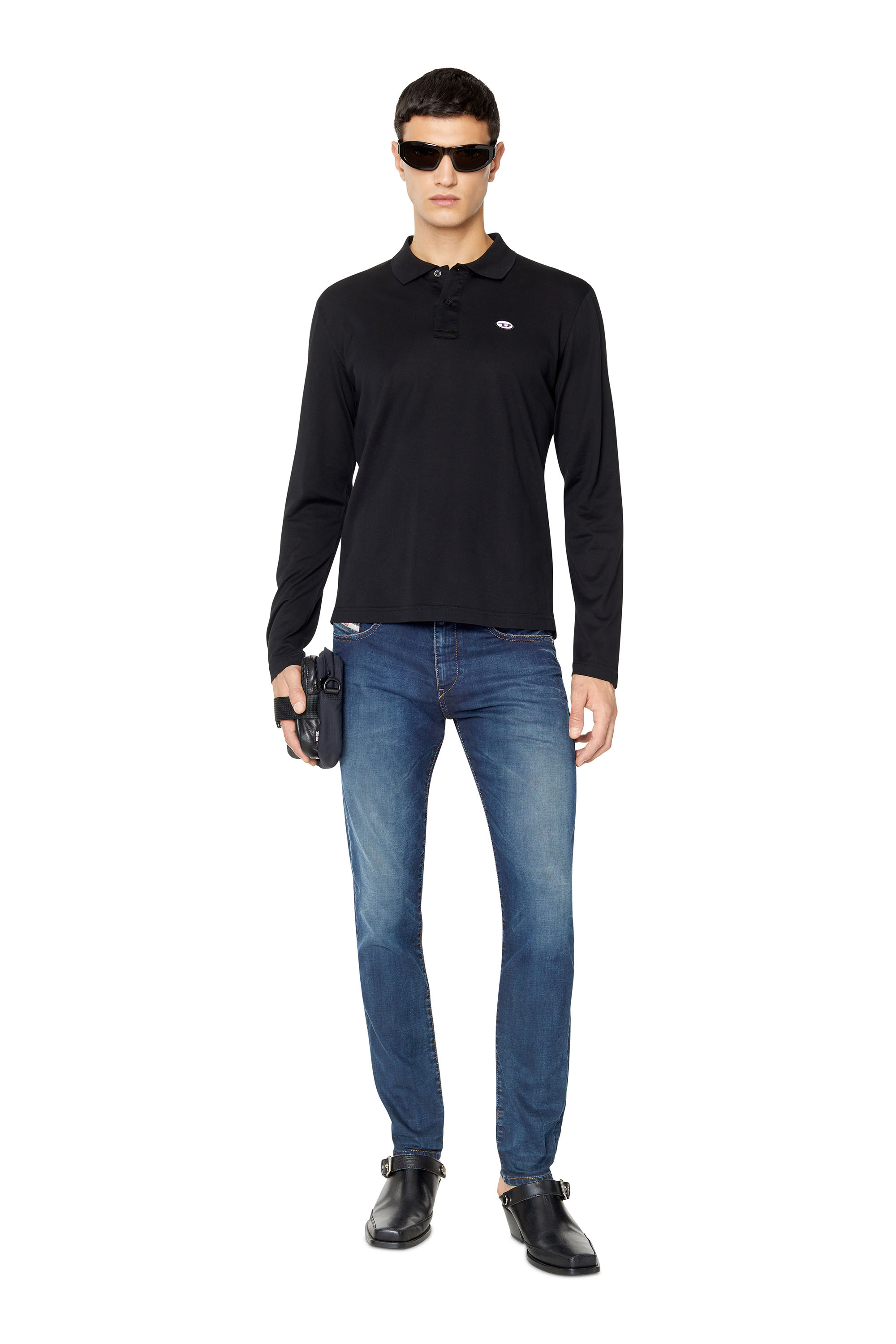Diesel - D-Strukt JoggJeans® 068BC Slim, Dark Blue - Image 5