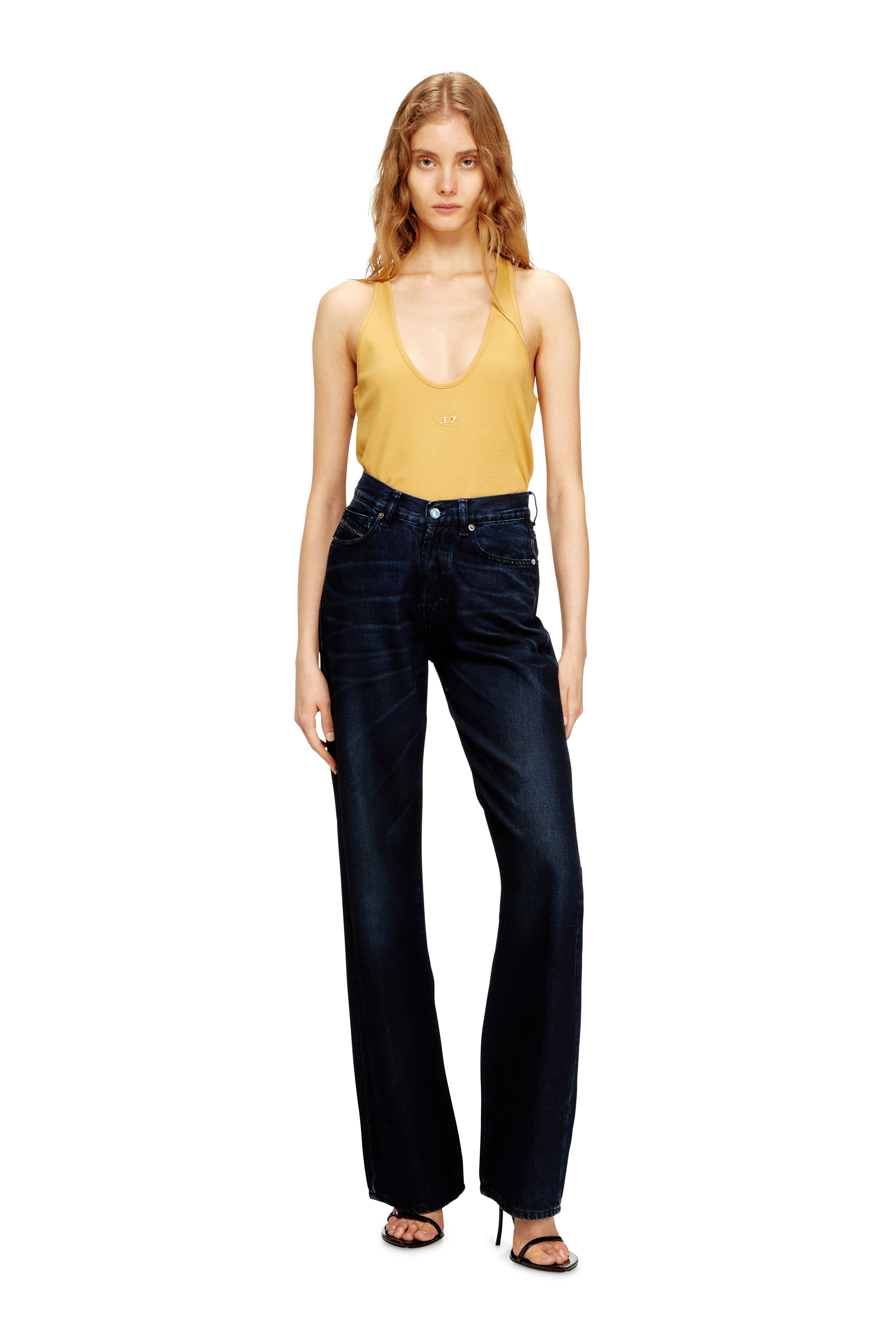 Diesel - Woman's Regular Jeans 1971 D-Sent 09N21, Dark Blue - 2