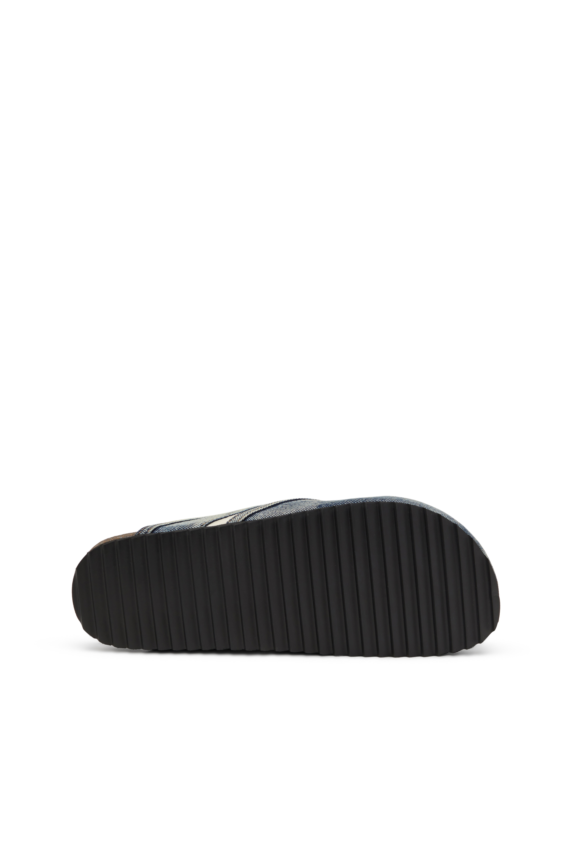 D-WOODSTOCK SLIP-ON, Dark Blue Diesel - D-WOODSTOCK SLIP-ON, Man's D-Woodstock-Denim mules in Dark Blue - 4