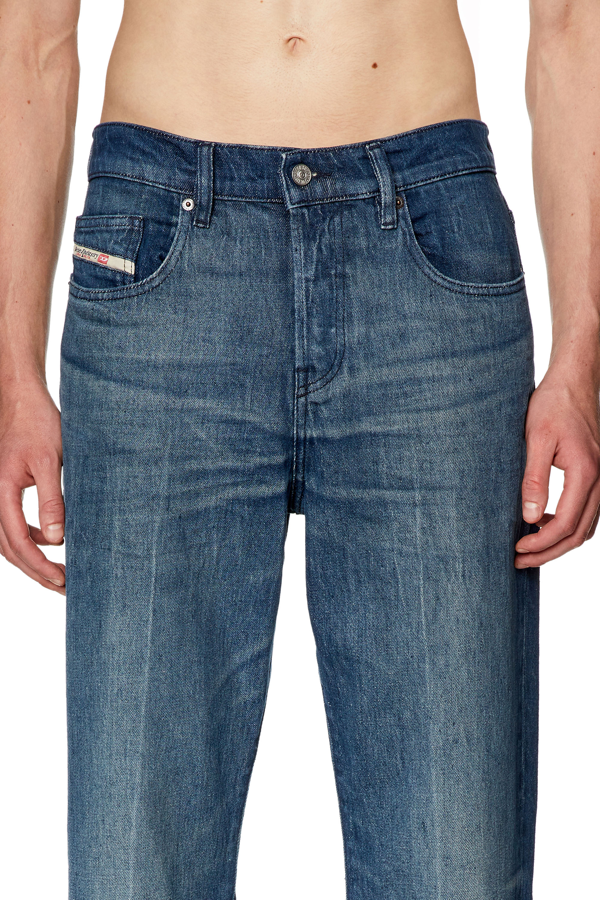 Diesel - Straight Jeans 2020 D-Viker 0ENAM, Medium blue - Image 4
