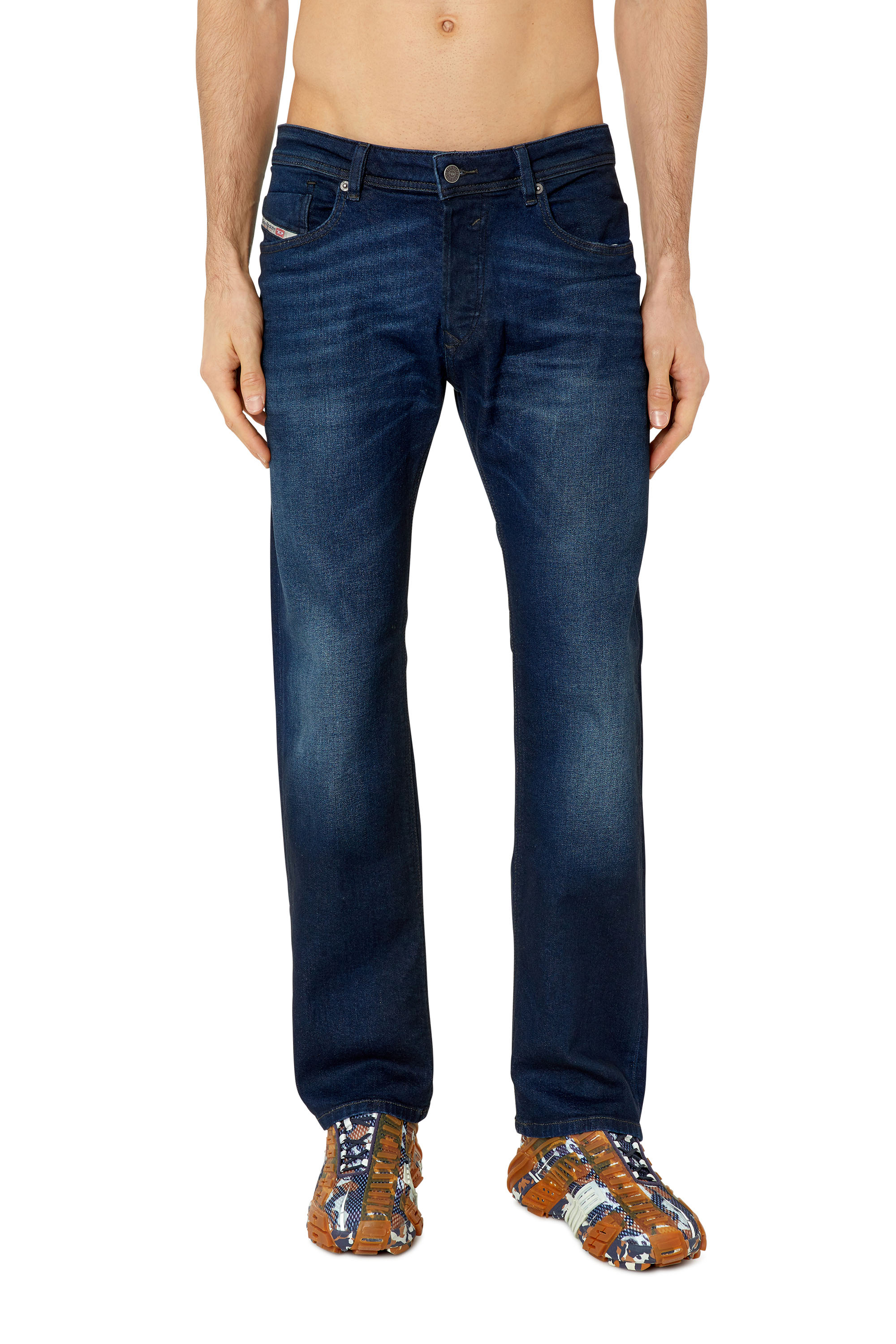 Diesel - Straight Jeans Waykee E814W, Medium blue - Image 4