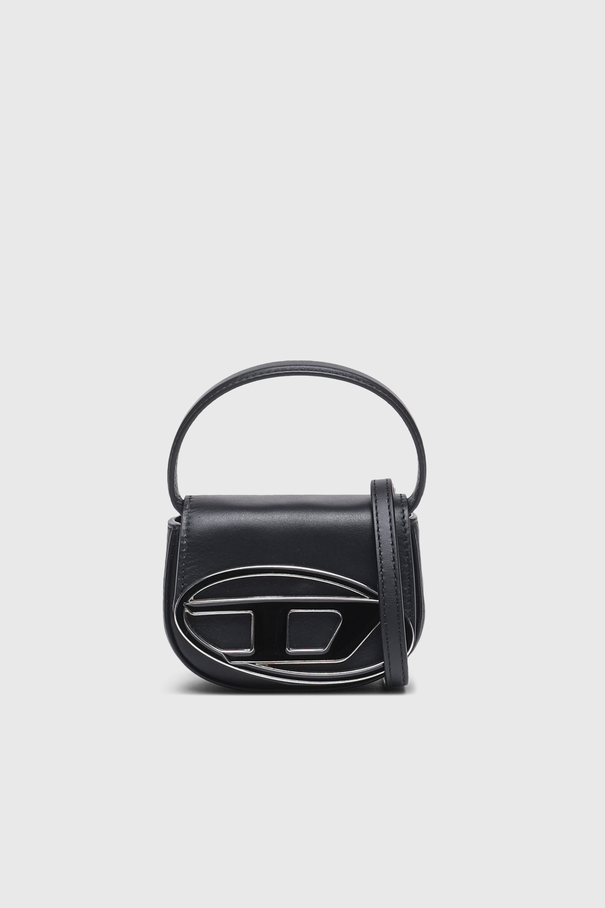 Diesel - 1DR XS, Woman's 1DR XS-Iconic mini bag with D logo plaque in Black - 2