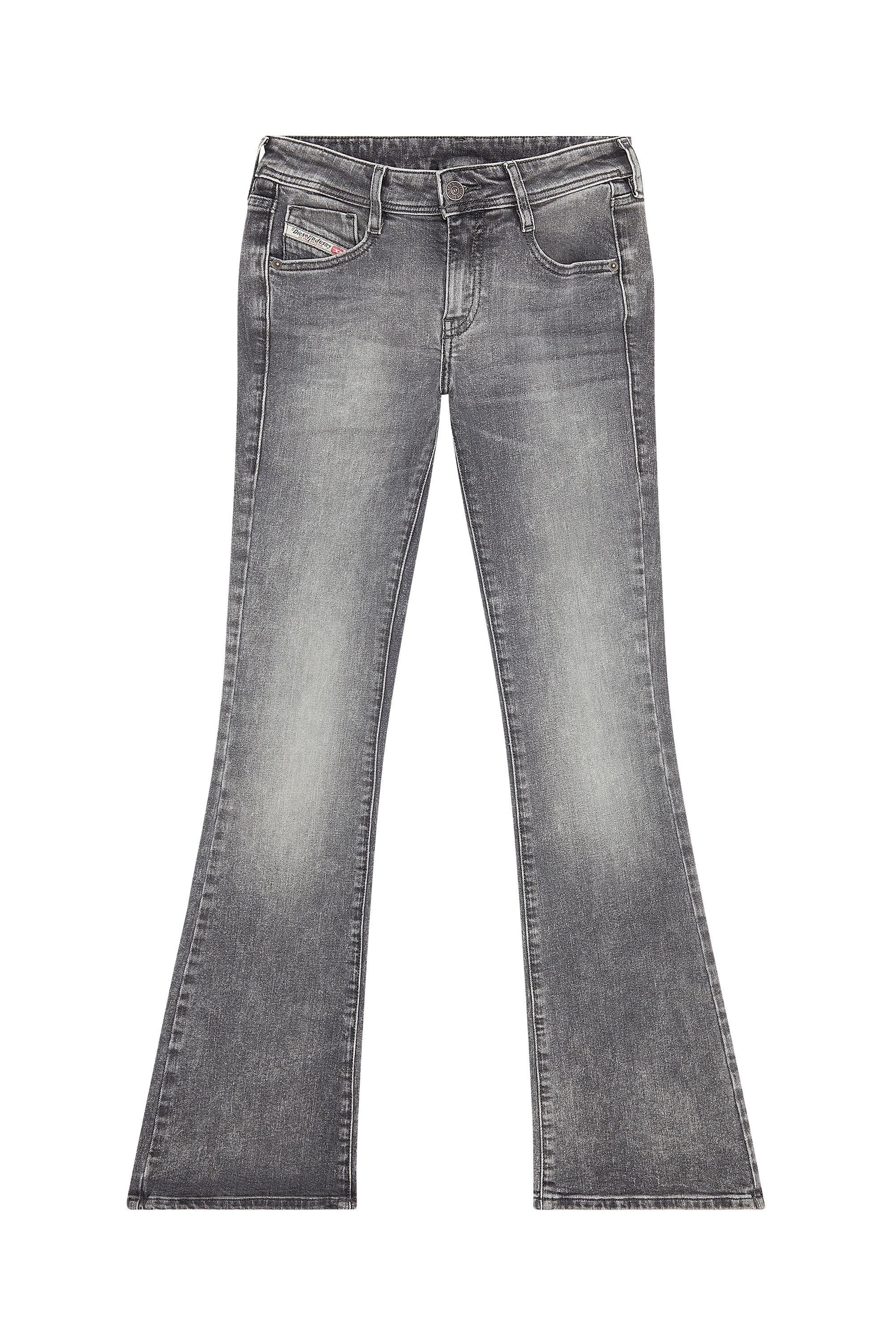 Diesel - Bootcut and Flare Jeans 1969 D-Ebbey 0ENAQ, Grey - Image 5